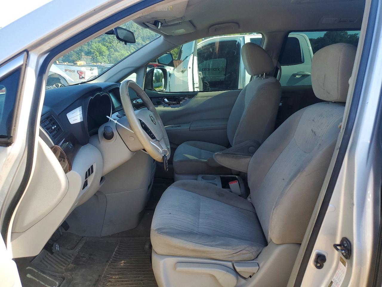 2014 Nissan Quest 3.5 Sv Серебряный vin: JN8AE2KP0E9108394