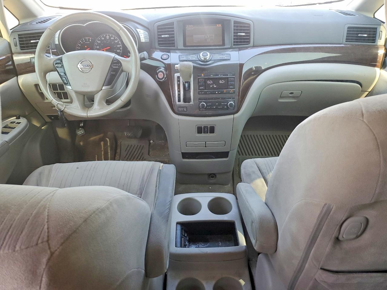 2014 Nissan Quest 3.5 Sv Серебряный vin: JN8AE2KP0E9108394