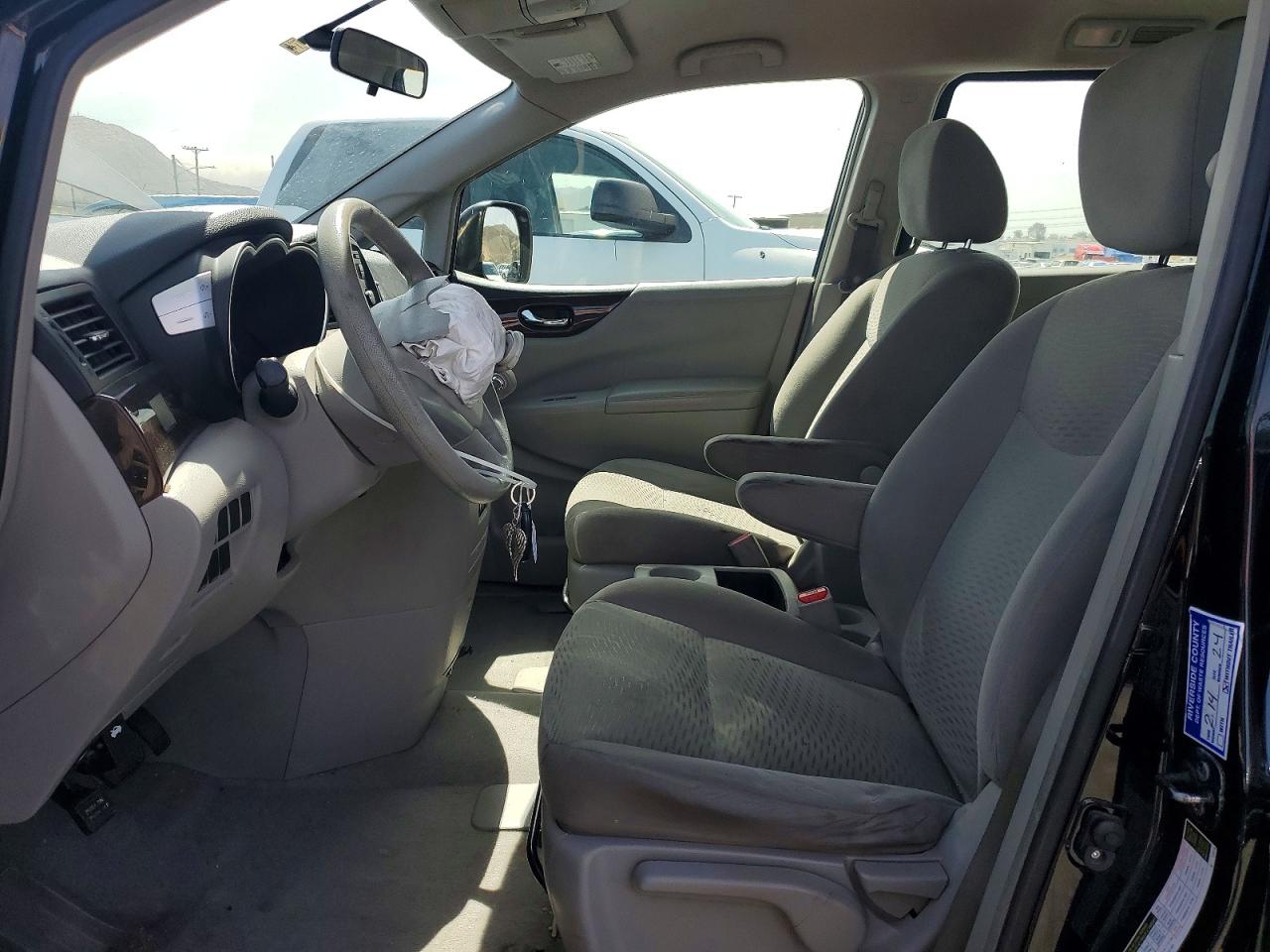 2015 Nissan Quest 3.5 S Черный vin: JN8AE2KP0F9127674
