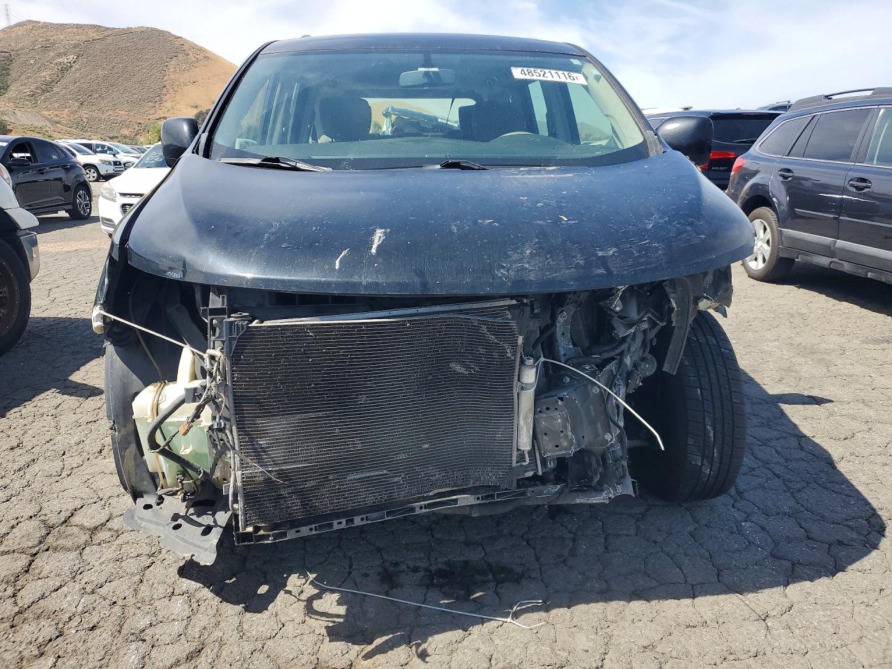 2015 Nissan Quest 3.5 S Черный vin: JN8AE2KP0F9127674