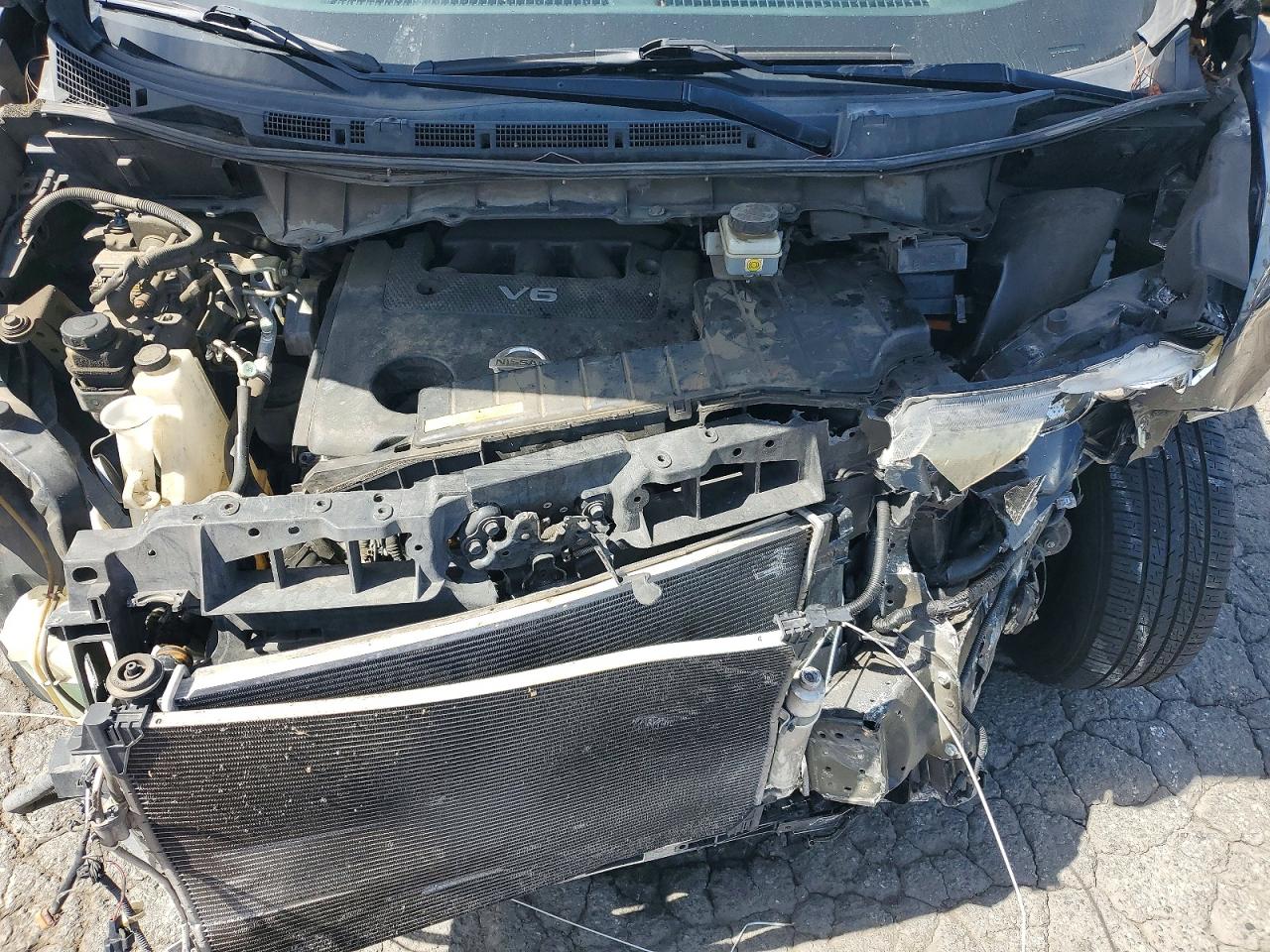 2015 Nissan Quest 3.5 S Черный vin: JN8AE2KP0F9127674