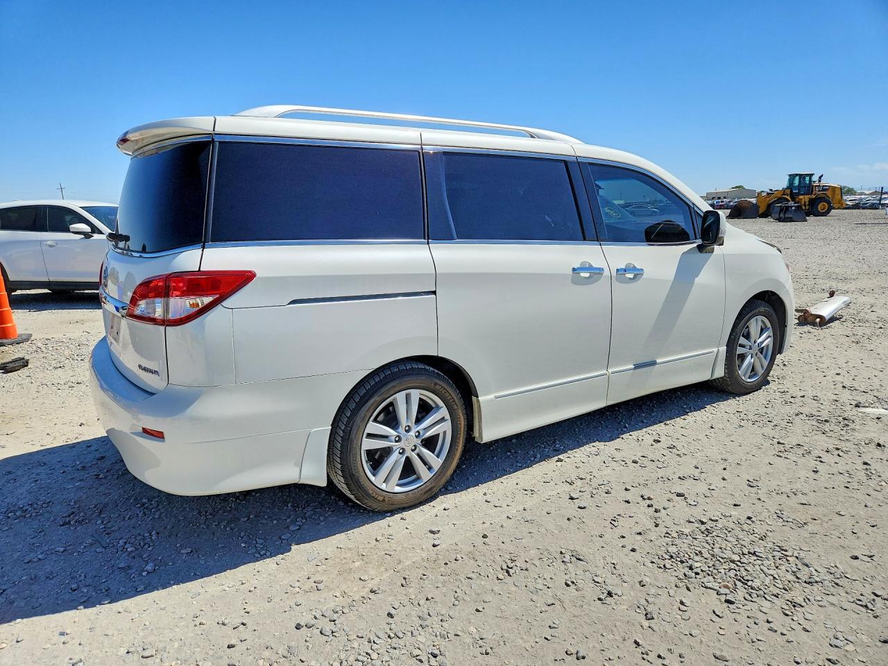 2015 Nissan Quest 3.5 Platinum White vin: JN8AE2KP0F9128226