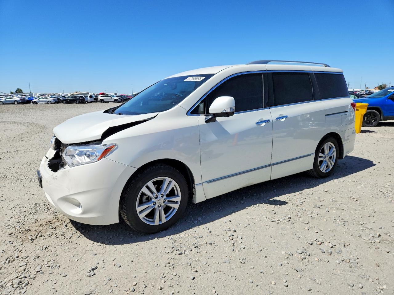 2015 Nissan Quest 3.5 Platinum Белый vin: JN8AE2KP0F9128226
