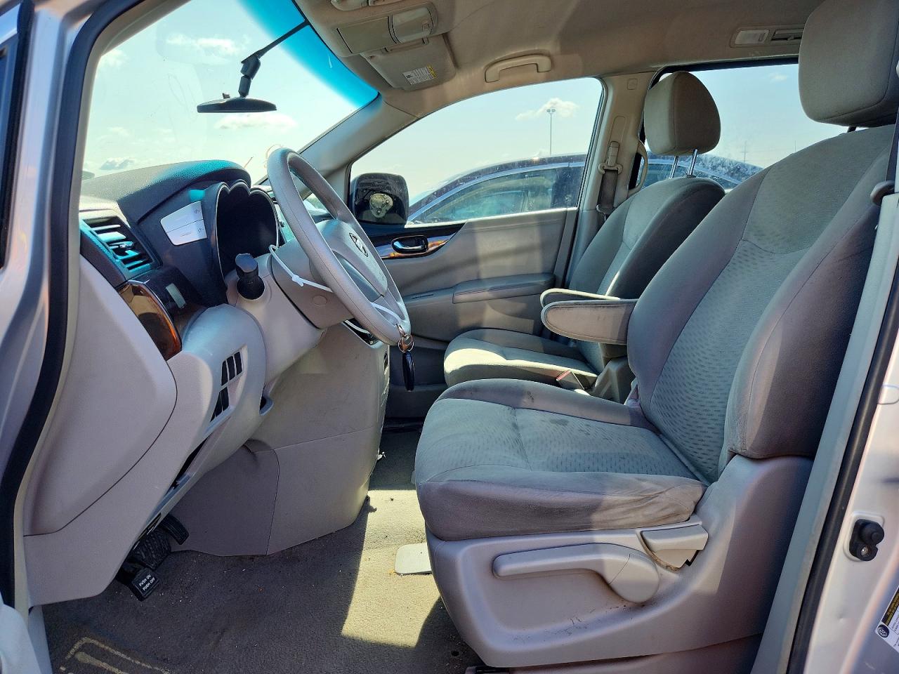 2015 Nissan Quest 3.5 S Silver vin: JN8AE2KP0F9130400