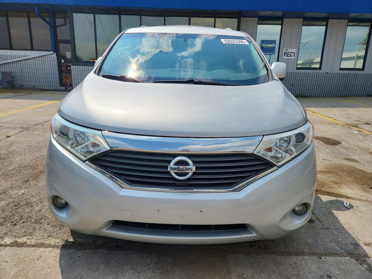 2015 Nissan Quest 3.5 S Silver vin: JN8AE2KP0F9130400