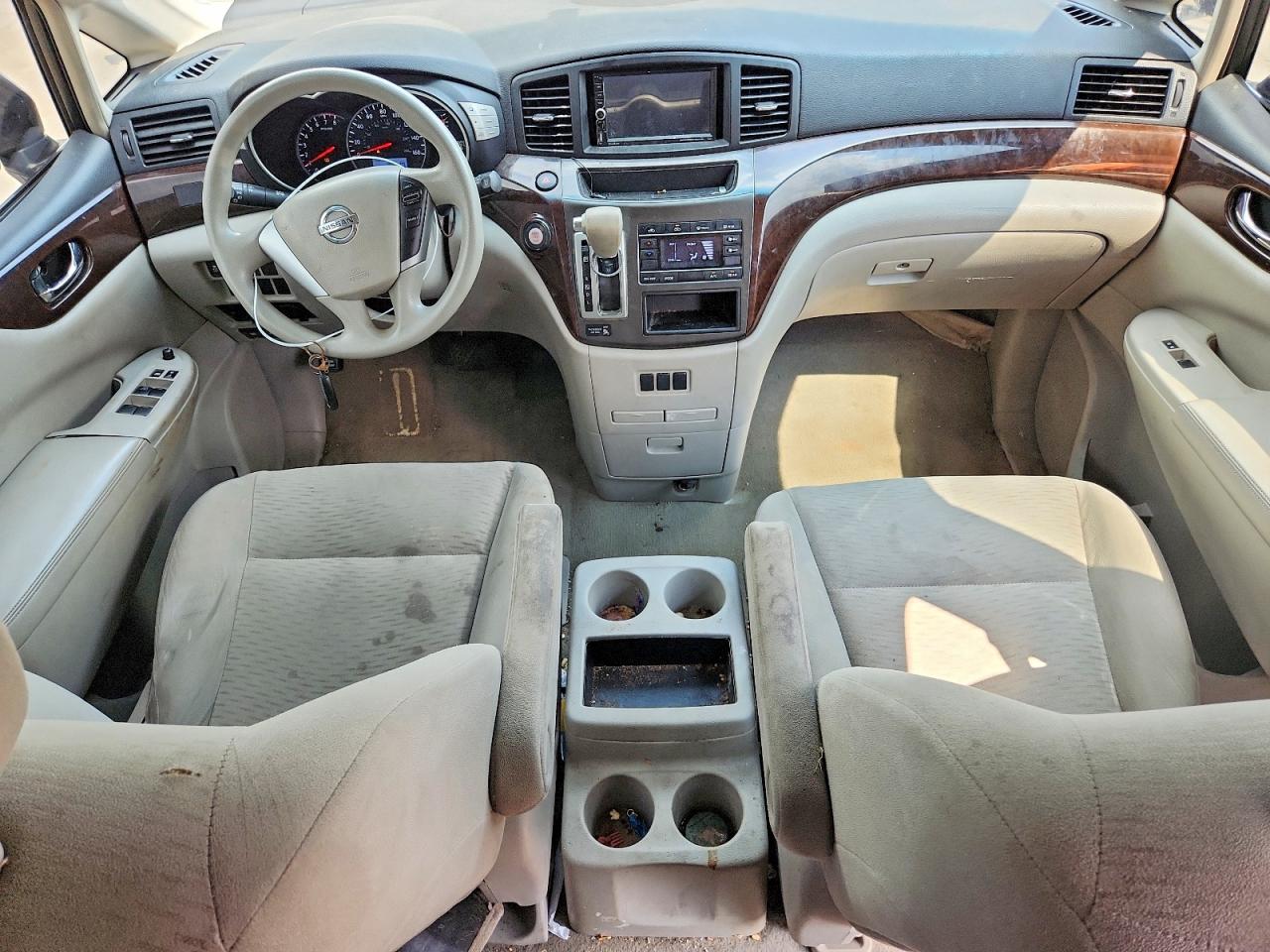 2015 Nissan Quest 3.5 S Silver vin: JN8AE2KP0F9130400