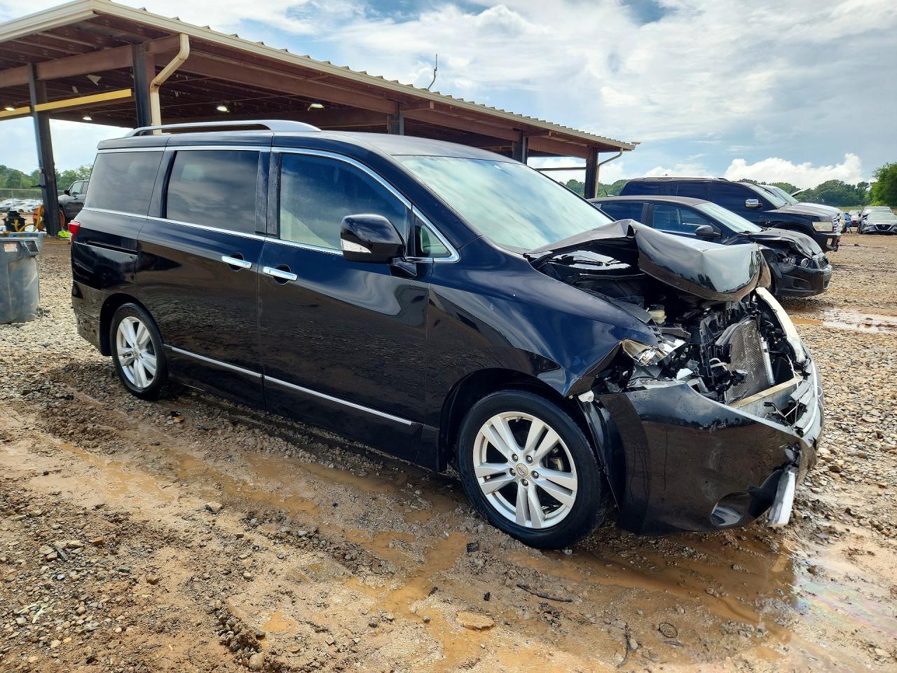 2015 Nissan Quest 3.5 Sl Black vin: JN8AE2KP0F9130820