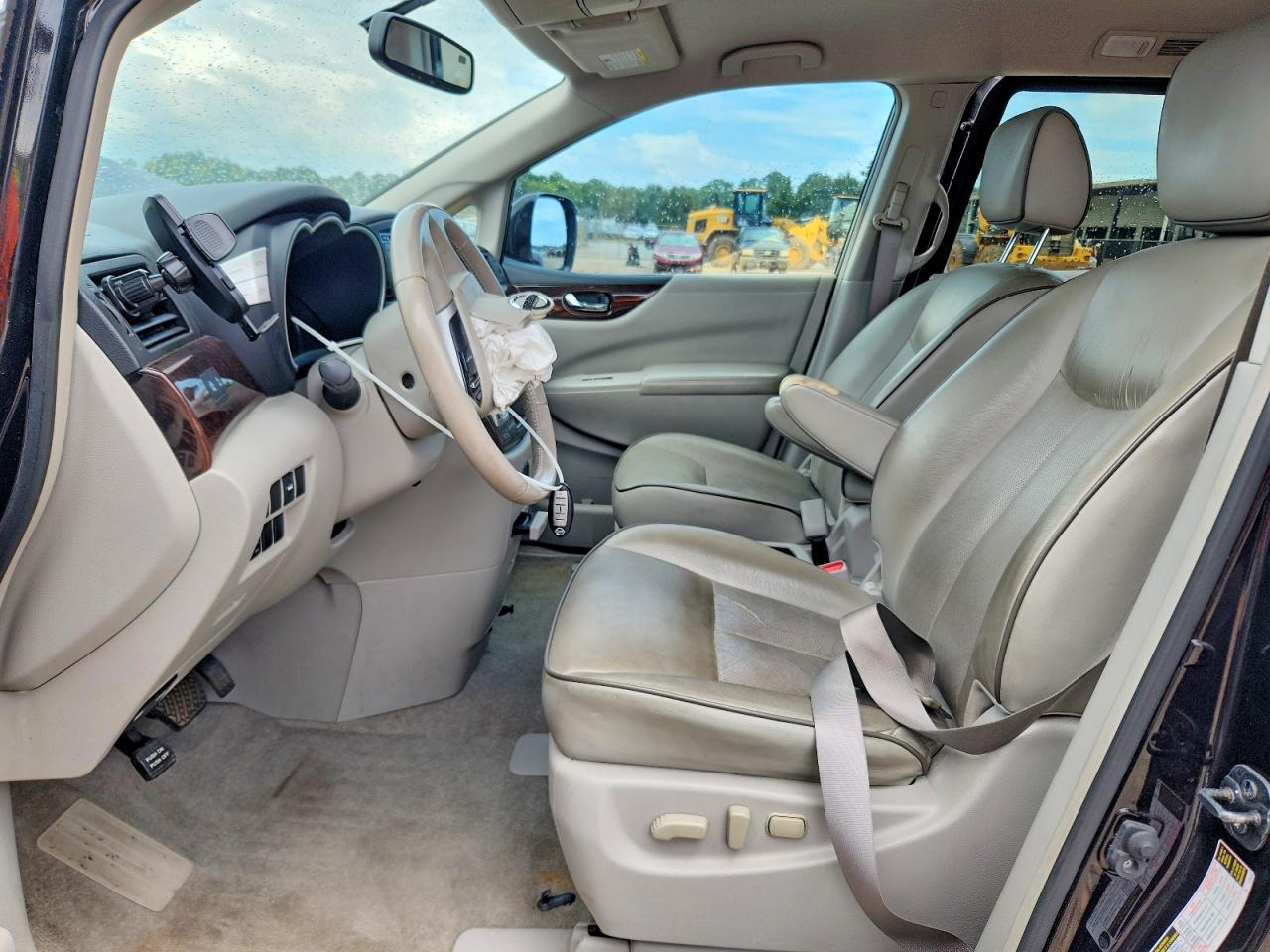 2015 Nissan Quest 3.5 Sl Black vin: JN8AE2KP0F9130820