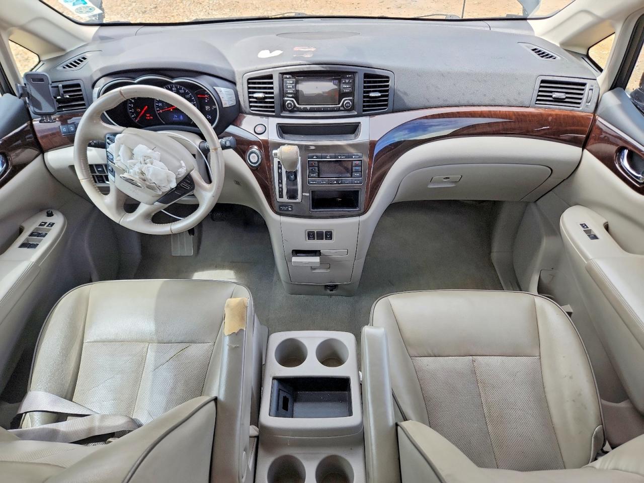 2015 Nissan Quest 3.5 Sl Black vin: JN8AE2KP0F9130820