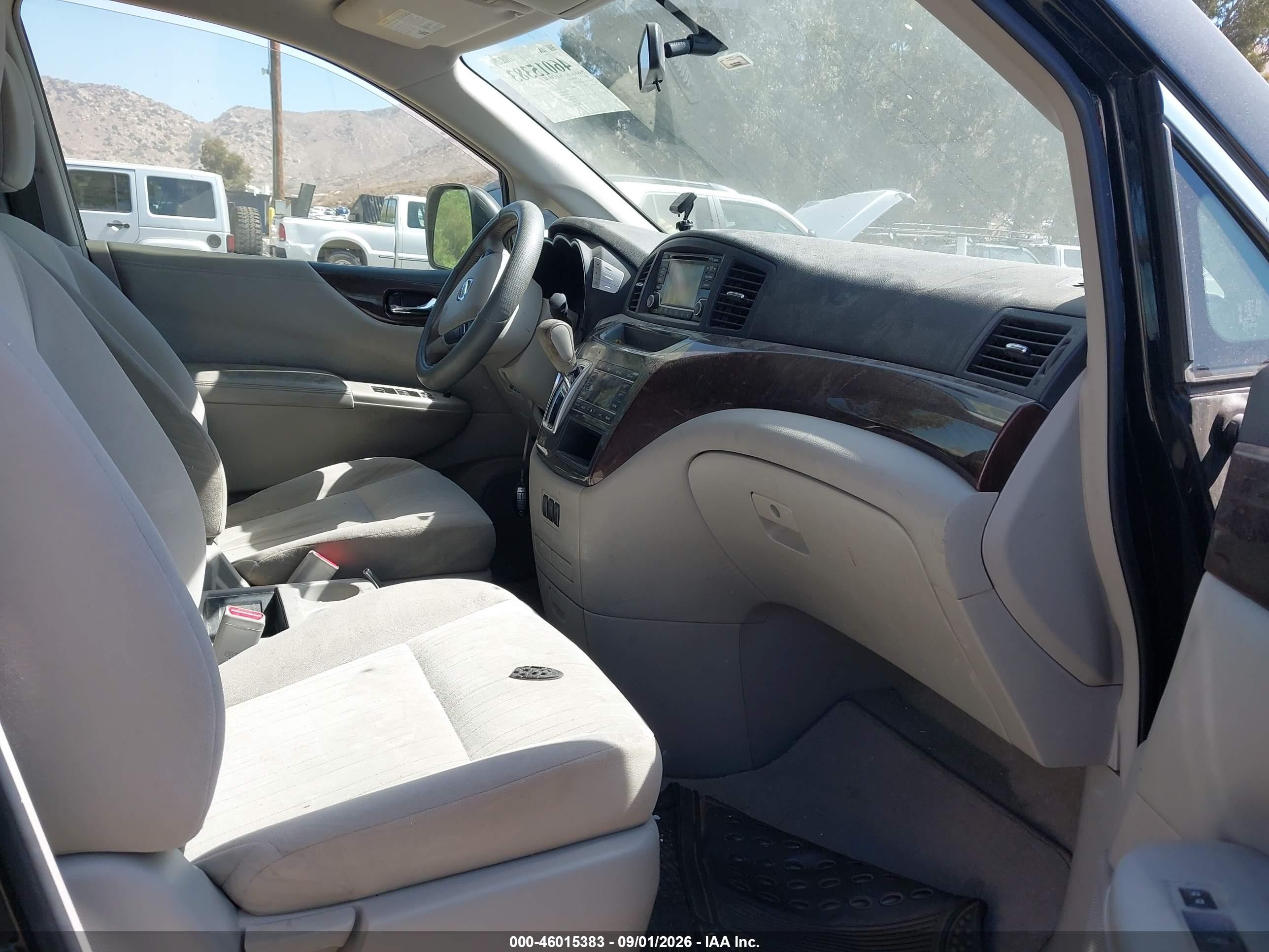 2015 Nissan Quest Sv Черный vin: JN8AE2KP0F9131675