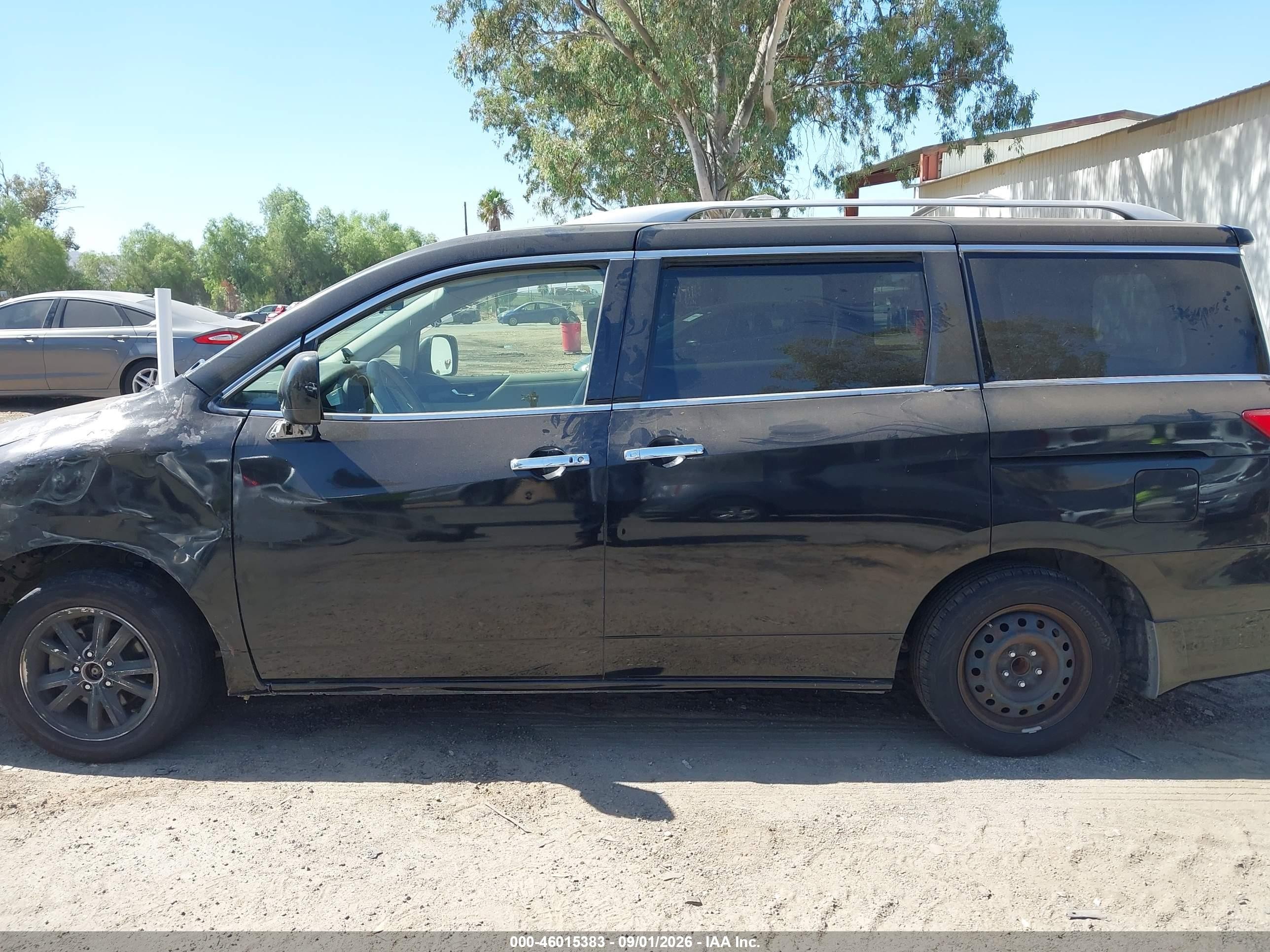 2015 Nissan Quest Sv Черный vin: JN8AE2KP0F9131675