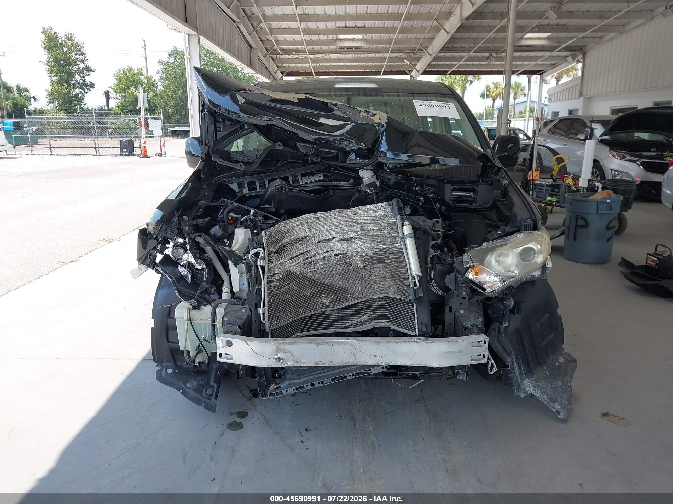 2015 Nissan Quest S Черный vin: JN8AE2KP0F9133751