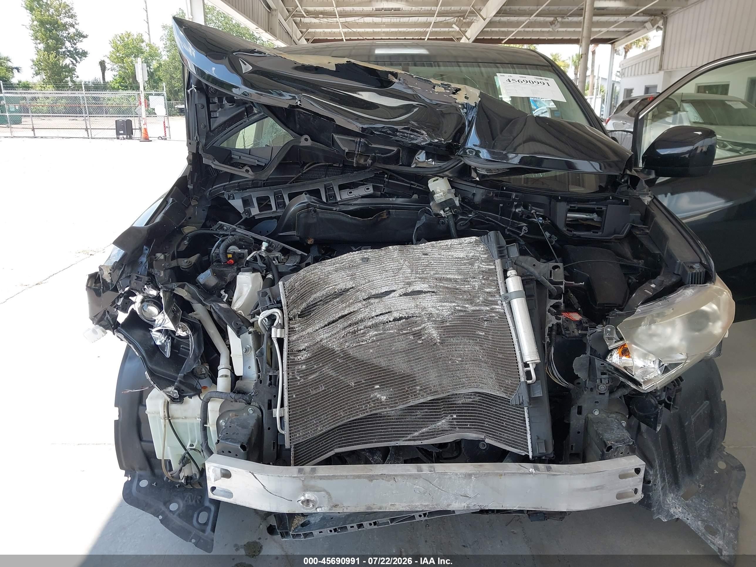 2015 Nissan Quest S Черный vin: JN8AE2KP0F9133751