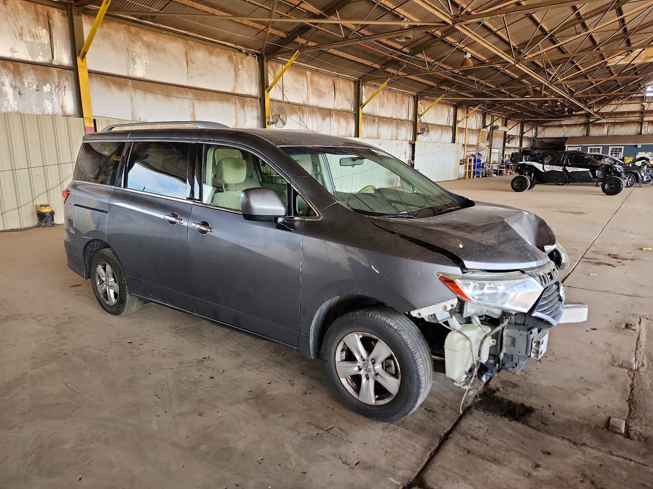 2017 Nissan Quest Sv Gray vin: JN8AE2KP0H9169894