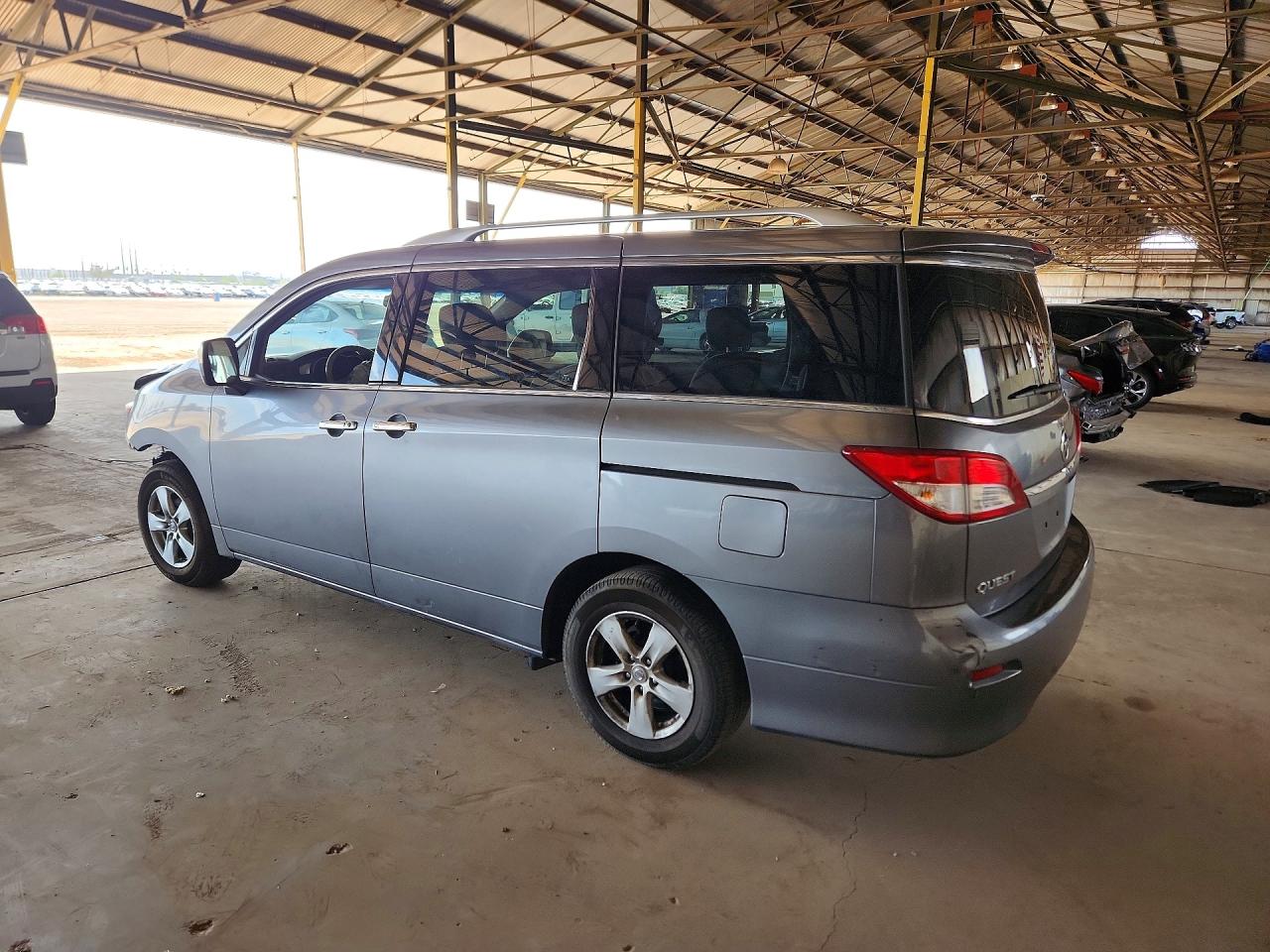 2017 Nissan Quest Sv Gray vin: JN8AE2KP0H9169894