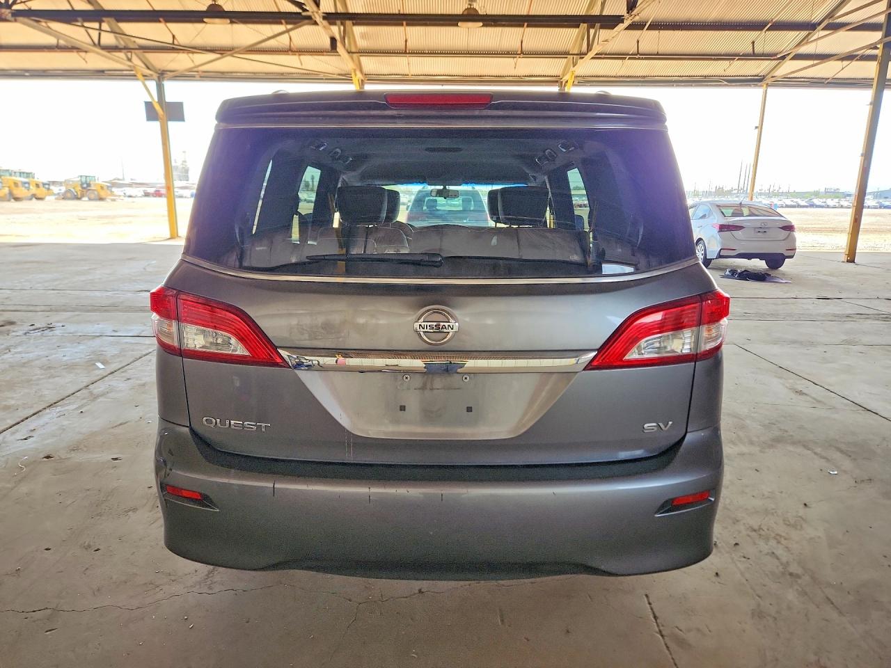 2017 Nissan Quest Sv Gray vin: JN8AE2KP0H9169894