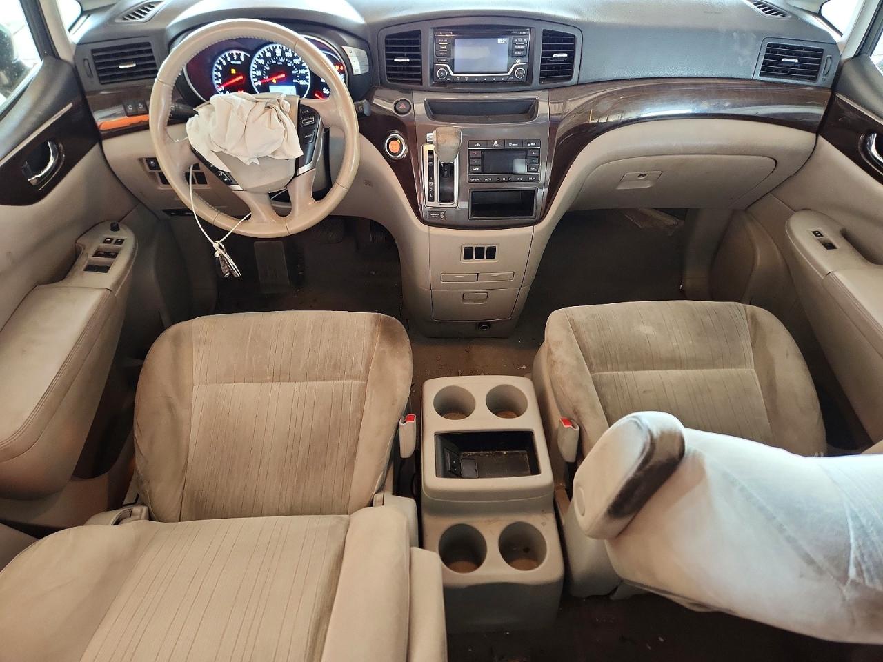2017 Nissan Quest Sv Gray vin: JN8AE2KP0H9169894