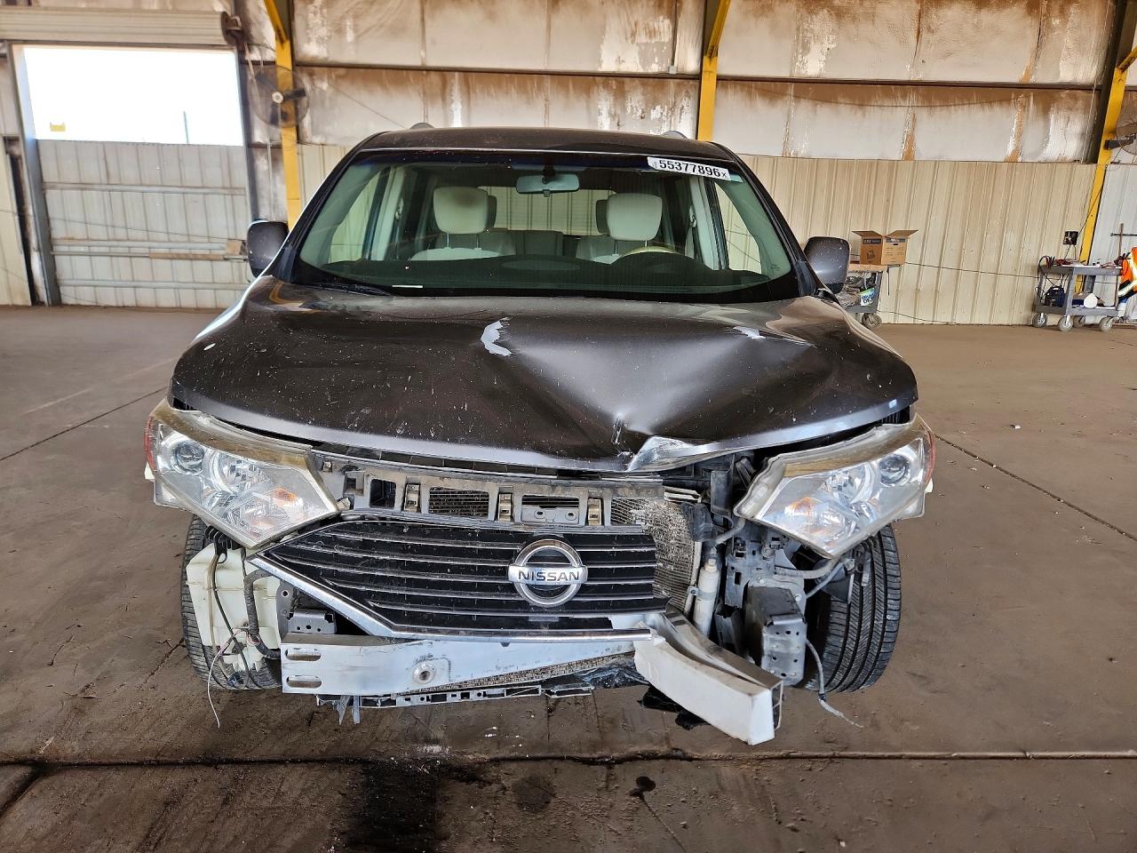 2017 Nissan Quest Sv Gray vin: JN8AE2KP0H9169894