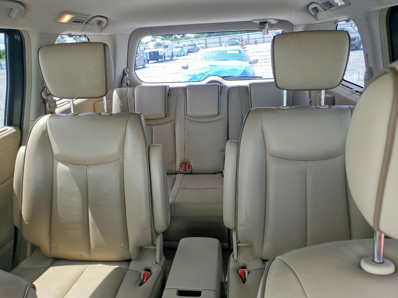 2011 Nissan Quest 3.5 S White vin: JN8AE2KP1B9005996
