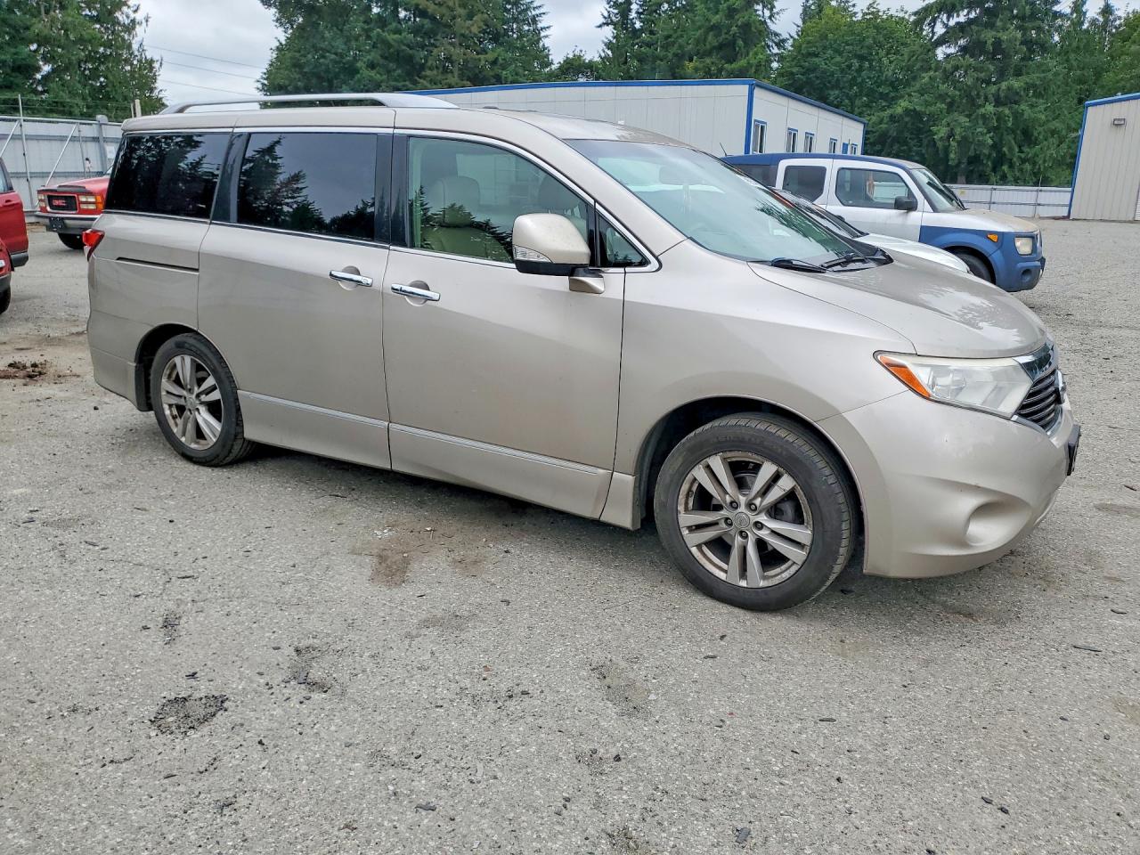2011 Nissan Quest 3.5 S Tan vin: JN8AE2KP1B9007702