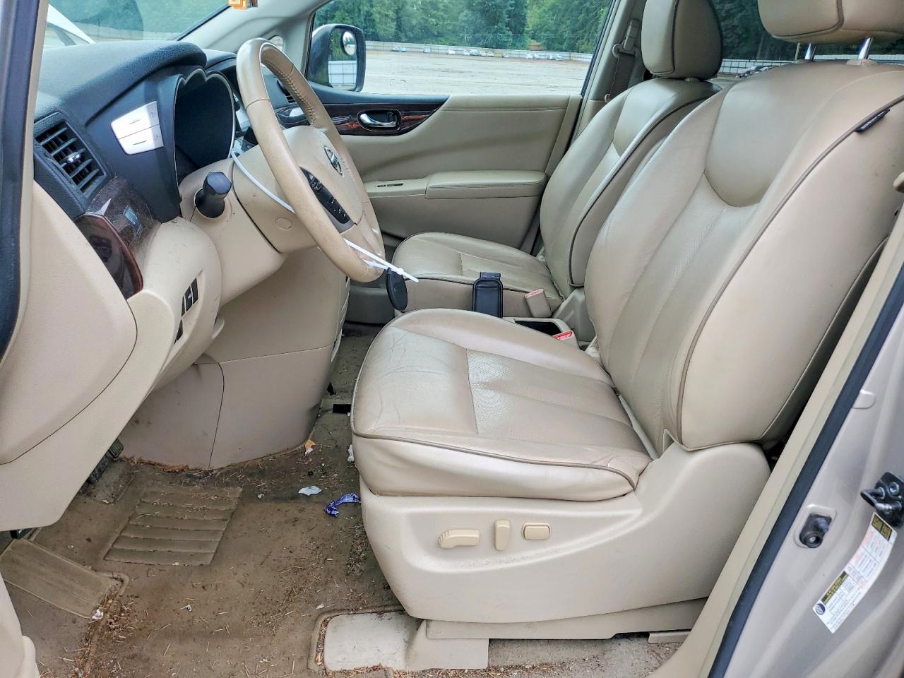 2011 Nissan Quest 3.5 S Tan vin: JN8AE2KP1B9007702