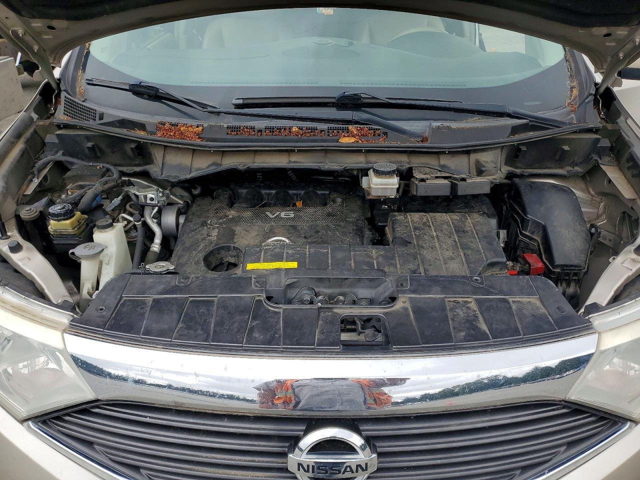 2011 Nissan Quest 3.5 S Tan vin: JN8AE2KP1B9007702