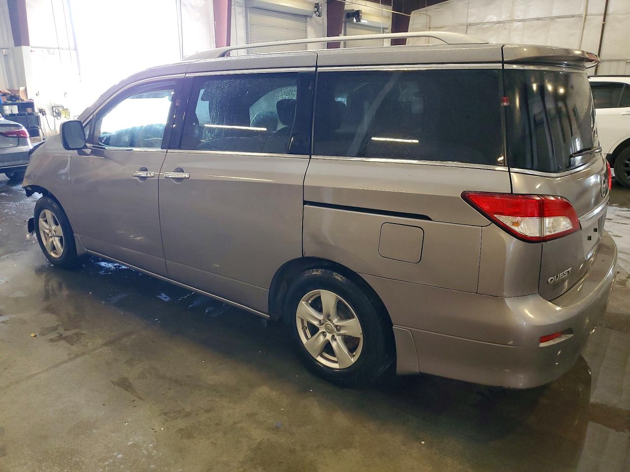 2011 Nissan Quest 3.5 S Gray vin: JN8AE2KP1B9008168
