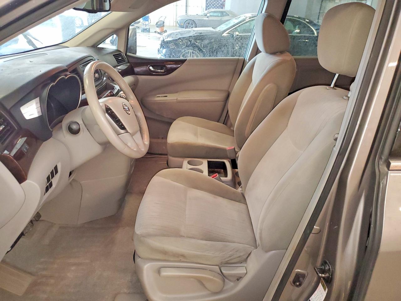 2011 Nissan Quest 3.5 S Gray vin: JN8AE2KP1B9008168