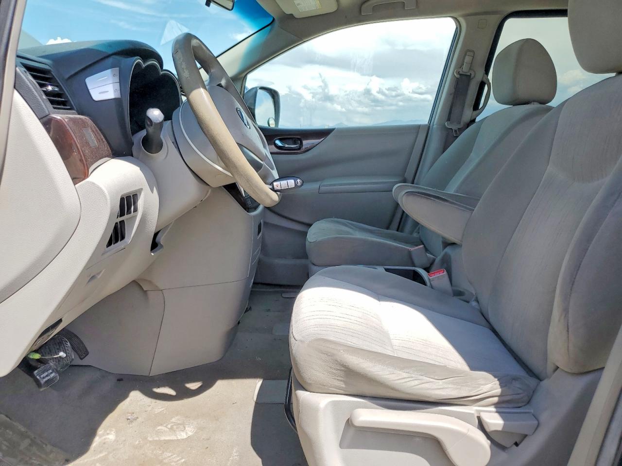 2012 Nissan Quest 3.5 S Black vin: JN8AE2KP1C9034660