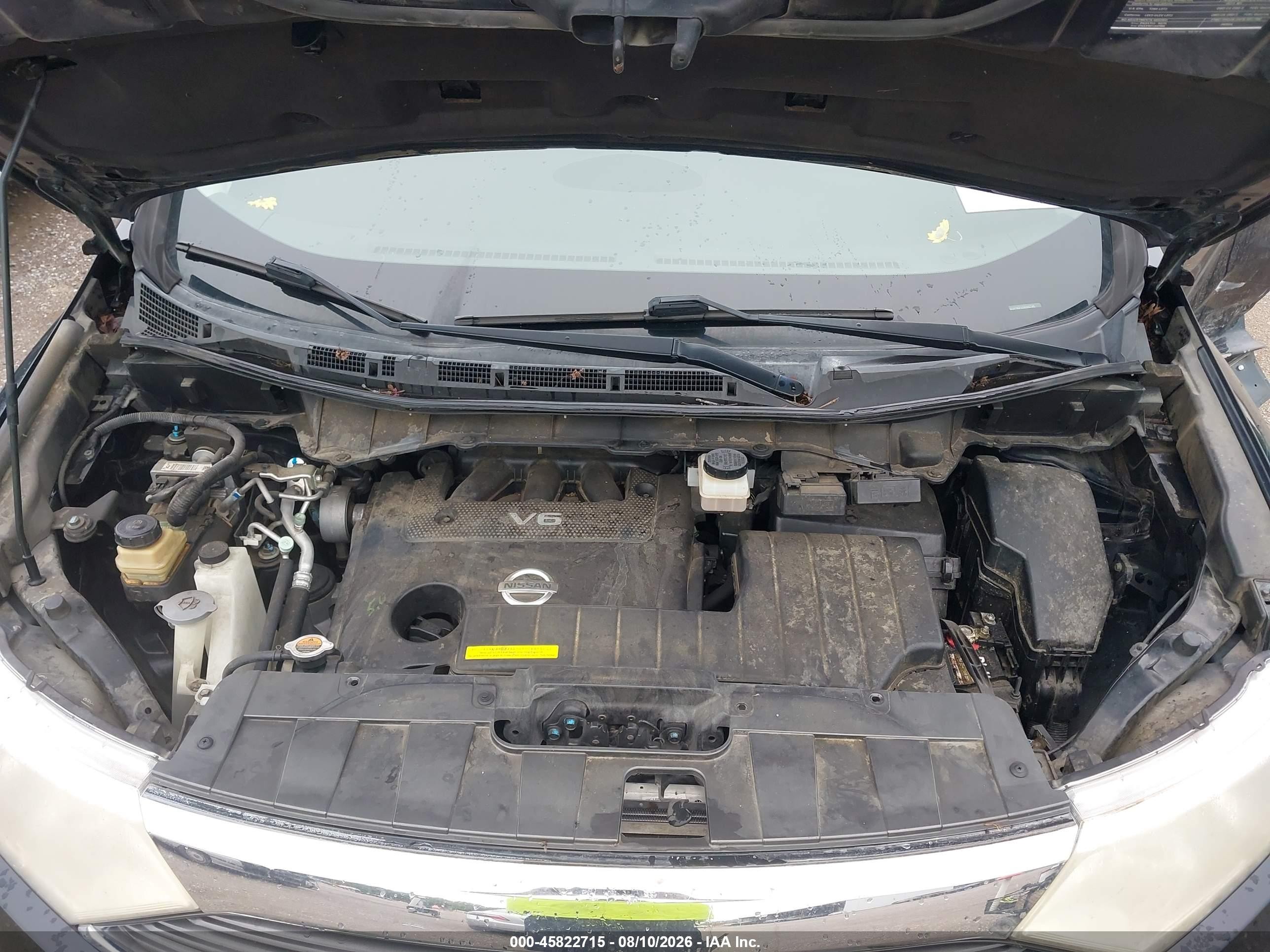 2013 Nissan Quest Sl Black vin: JN8AE2KP1D9065246