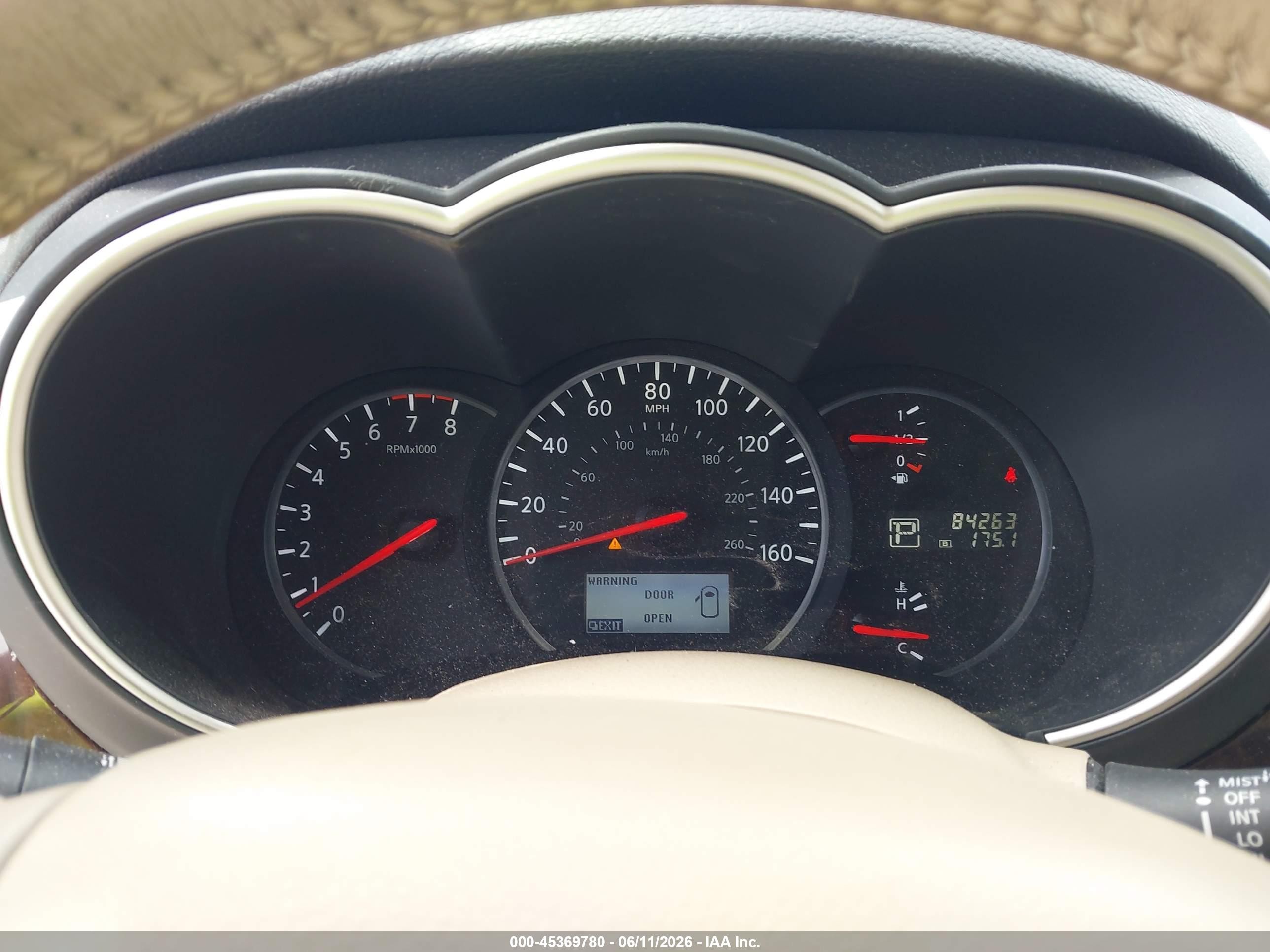 2013 Nissan Quest Sl White vin: JN8AE2KP1D9067501