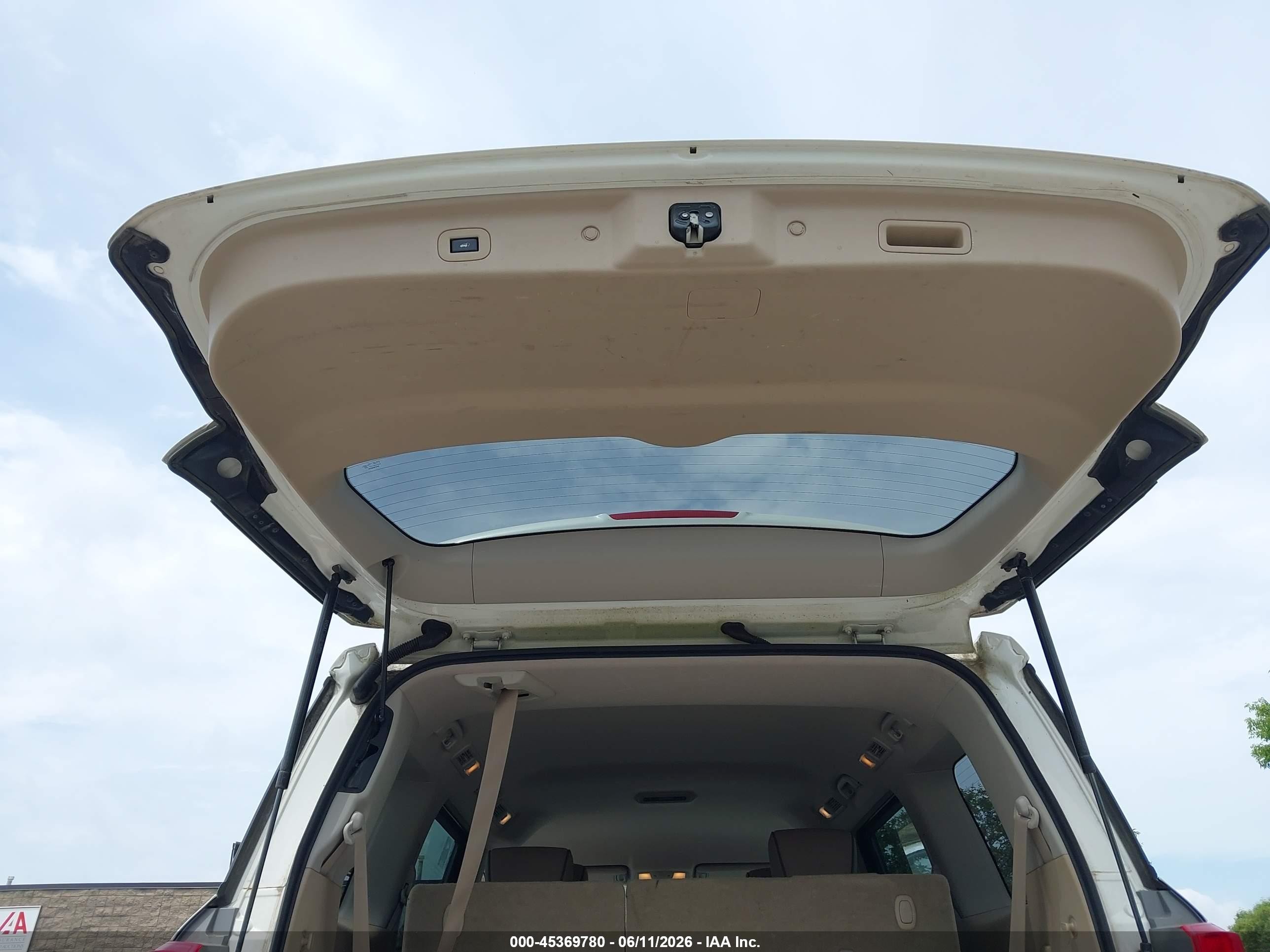 2013 Nissan Quest Sl White vin: JN8AE2KP1D9067501