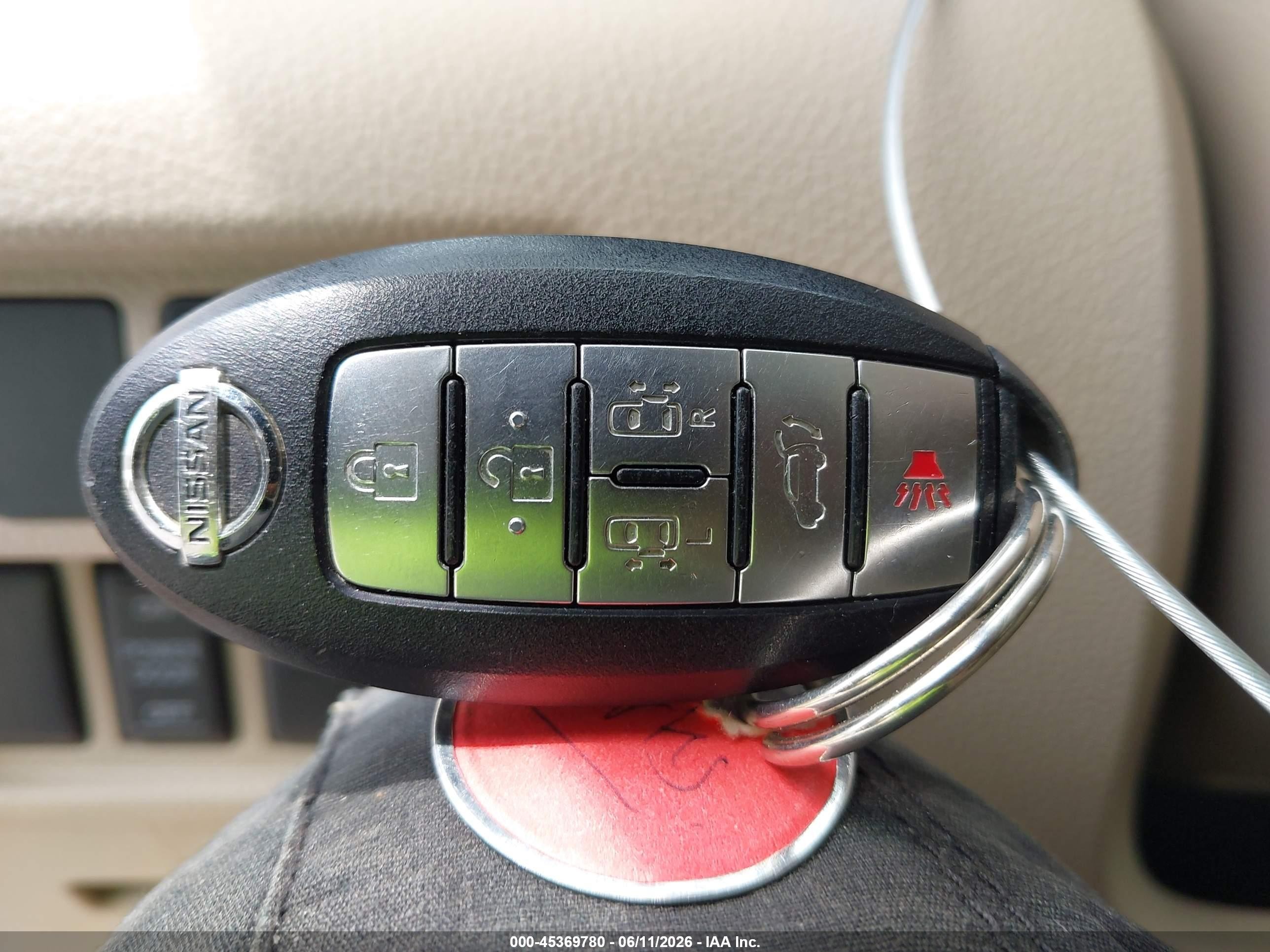 2013 Nissan Quest Sl White vin: JN8AE2KP1D9067501