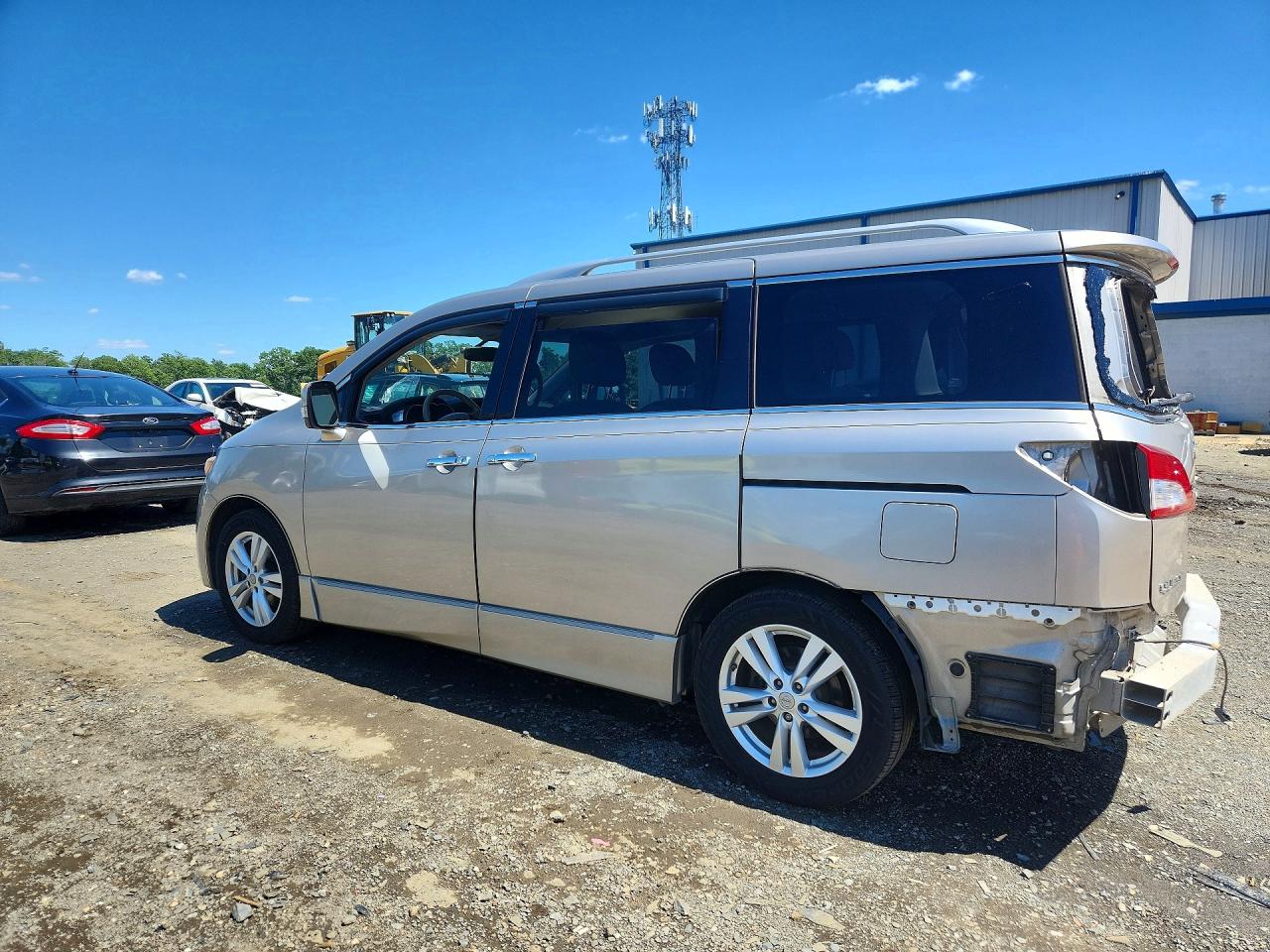 2013 Nissan Quest 3.5 S Beige vin: JN8AE2KP1D9071788
