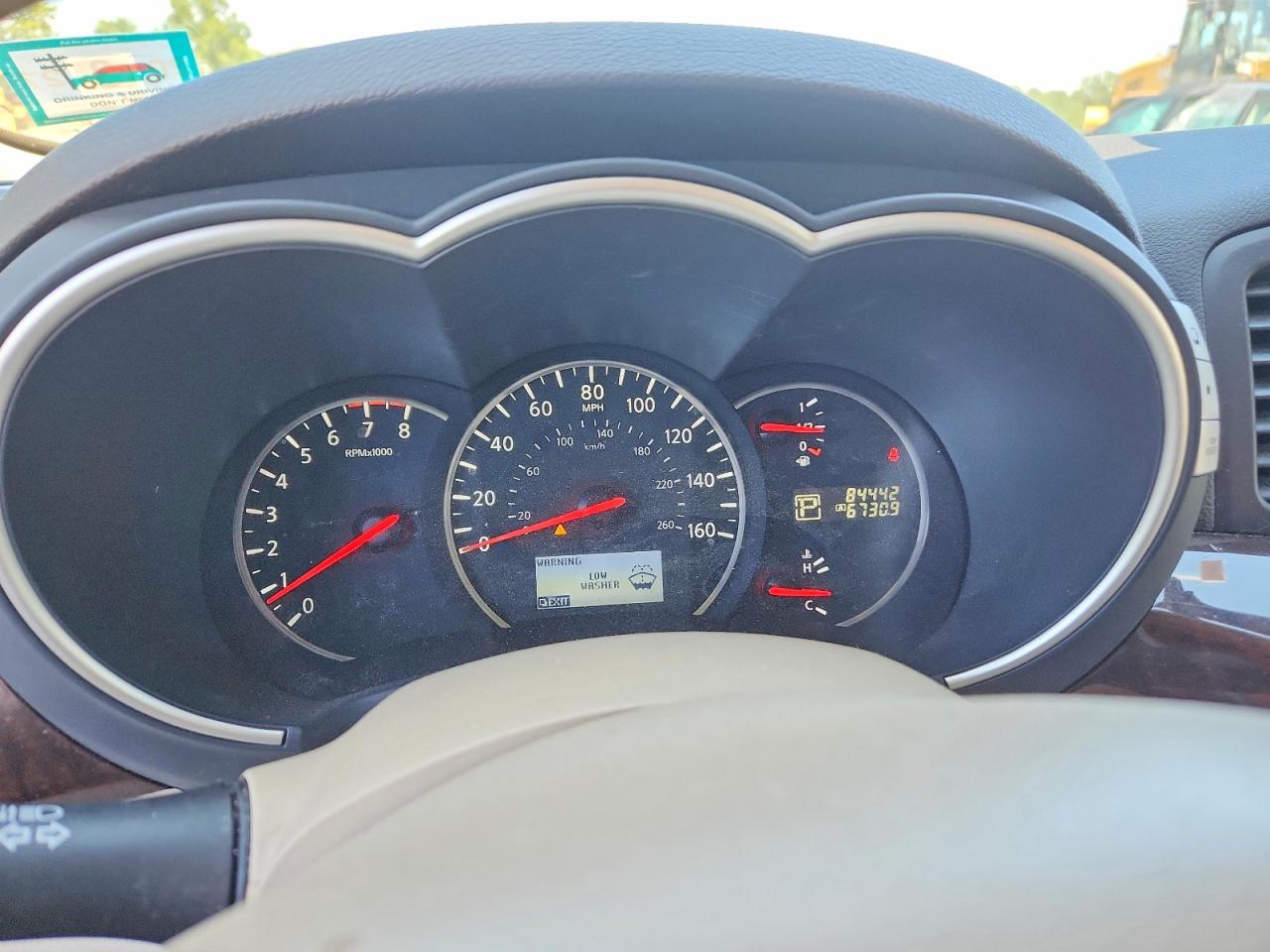 2013 Nissan Quest 3.5 S Beige vin: JN8AE2KP1D9071788
