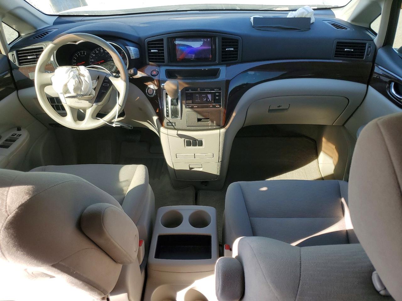 2014 Nissan Quest 3.5 S Silver vin: JN8AE2KP1E9104807