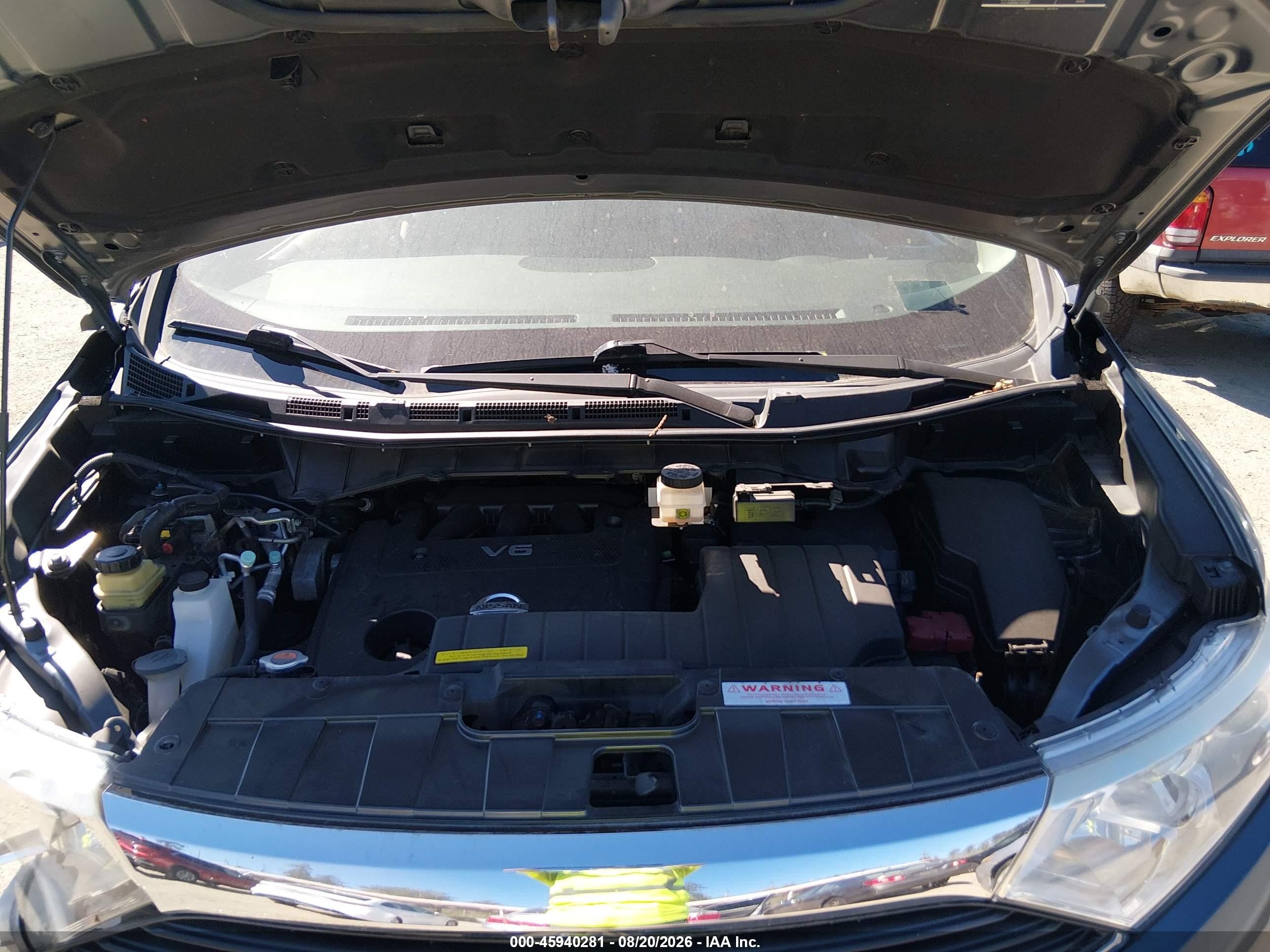 2015 Nissan Quest Sv Серый vin: JN8AE2KP1F9131037