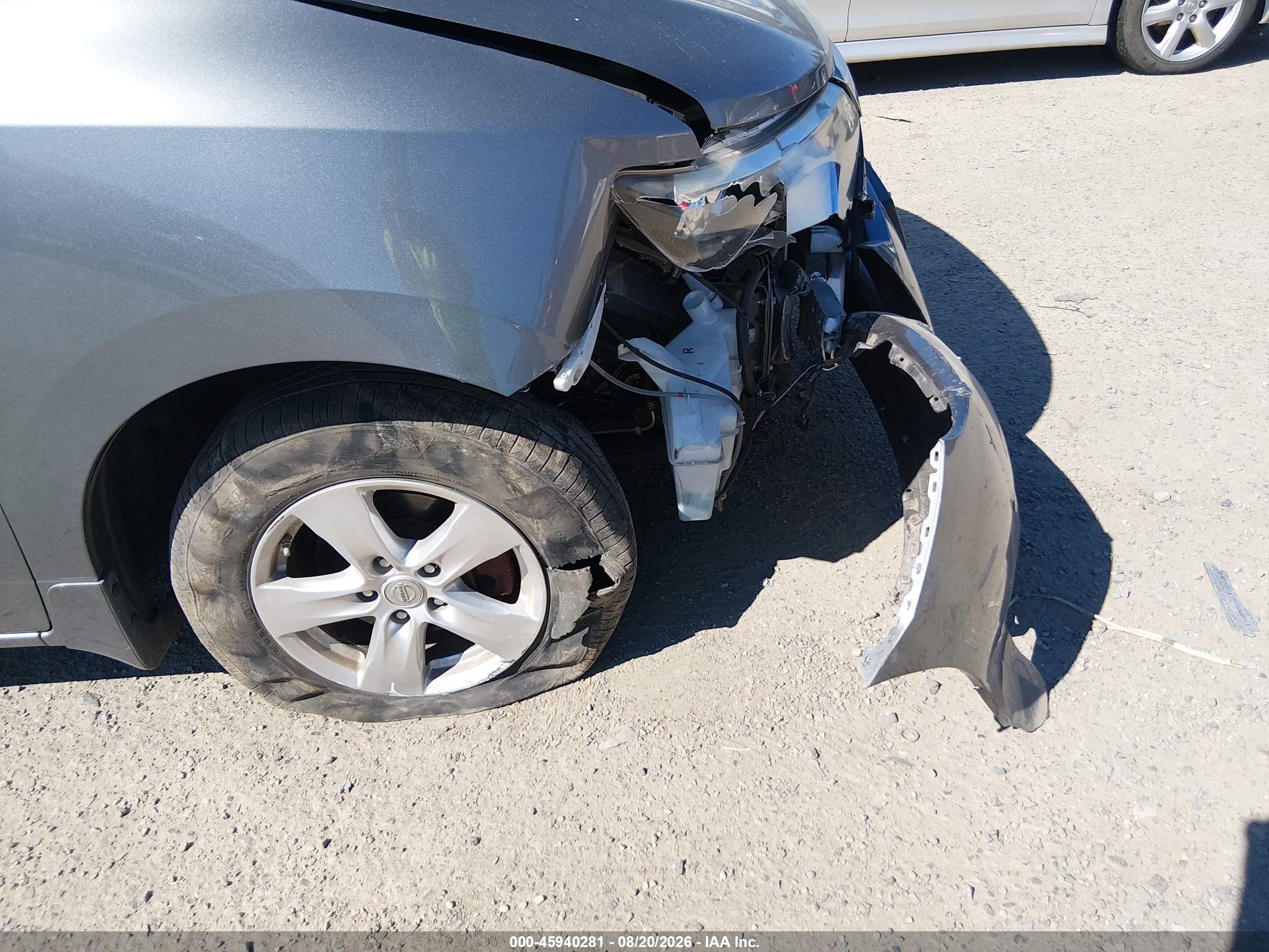 2015 Nissan Quest Sv Серый vin: JN8AE2KP1F9131037