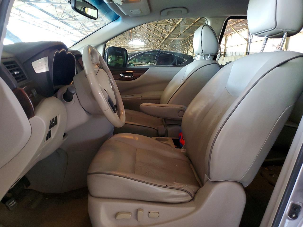 2011 Nissan Quest 3.5 S Silver vin: JN8AE2KP2B9003416