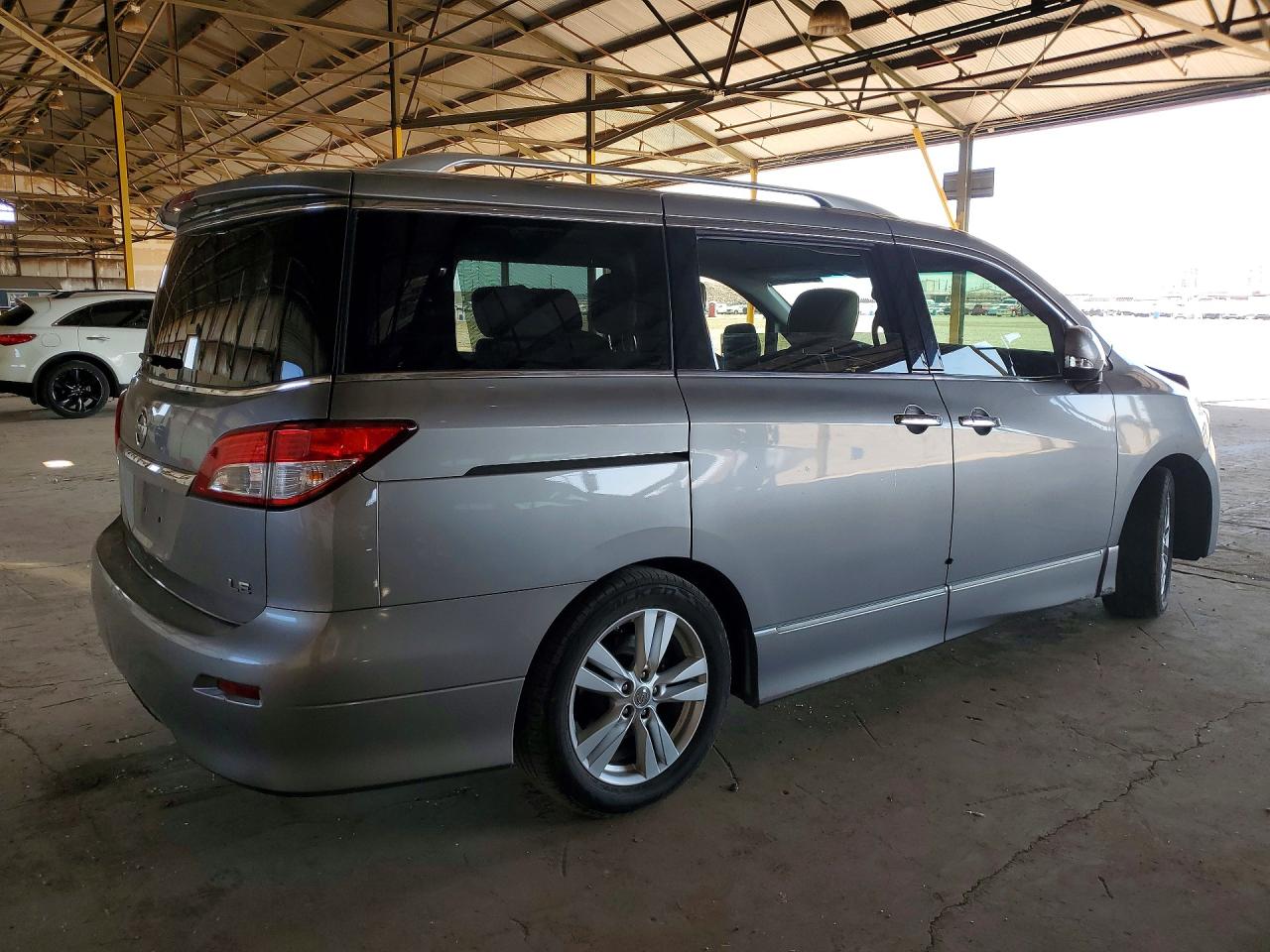 2011 Nissan Quest 3.5 S Silver vin: JN8AE2KP2B9003416