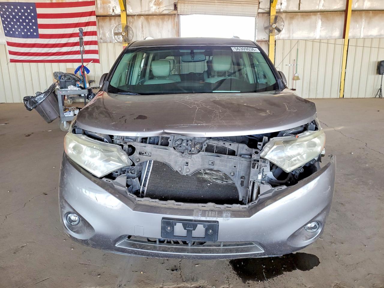 2011 Nissan Quest 3.5 S Silver vin: JN8AE2KP2B9003416