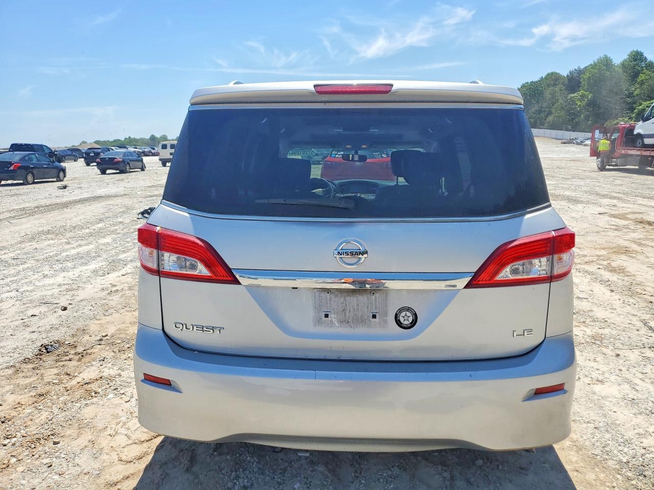 2009 Nissan Quest 3.5 S Gray vin: JN8AE2KP2C9034795