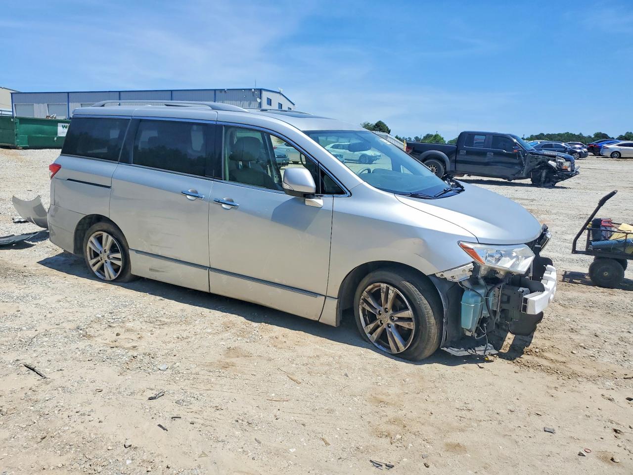 2009 Nissan Quest 3.5 S Gray vin: JN8AE2KP2C9034795