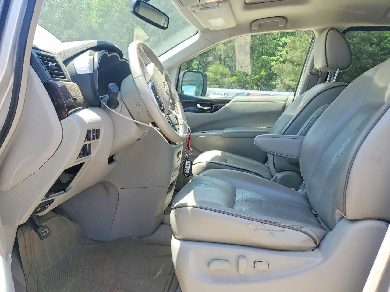 2009 Nissan Quest 3.5 S Gray vin: JN8AE2KP2C9034795