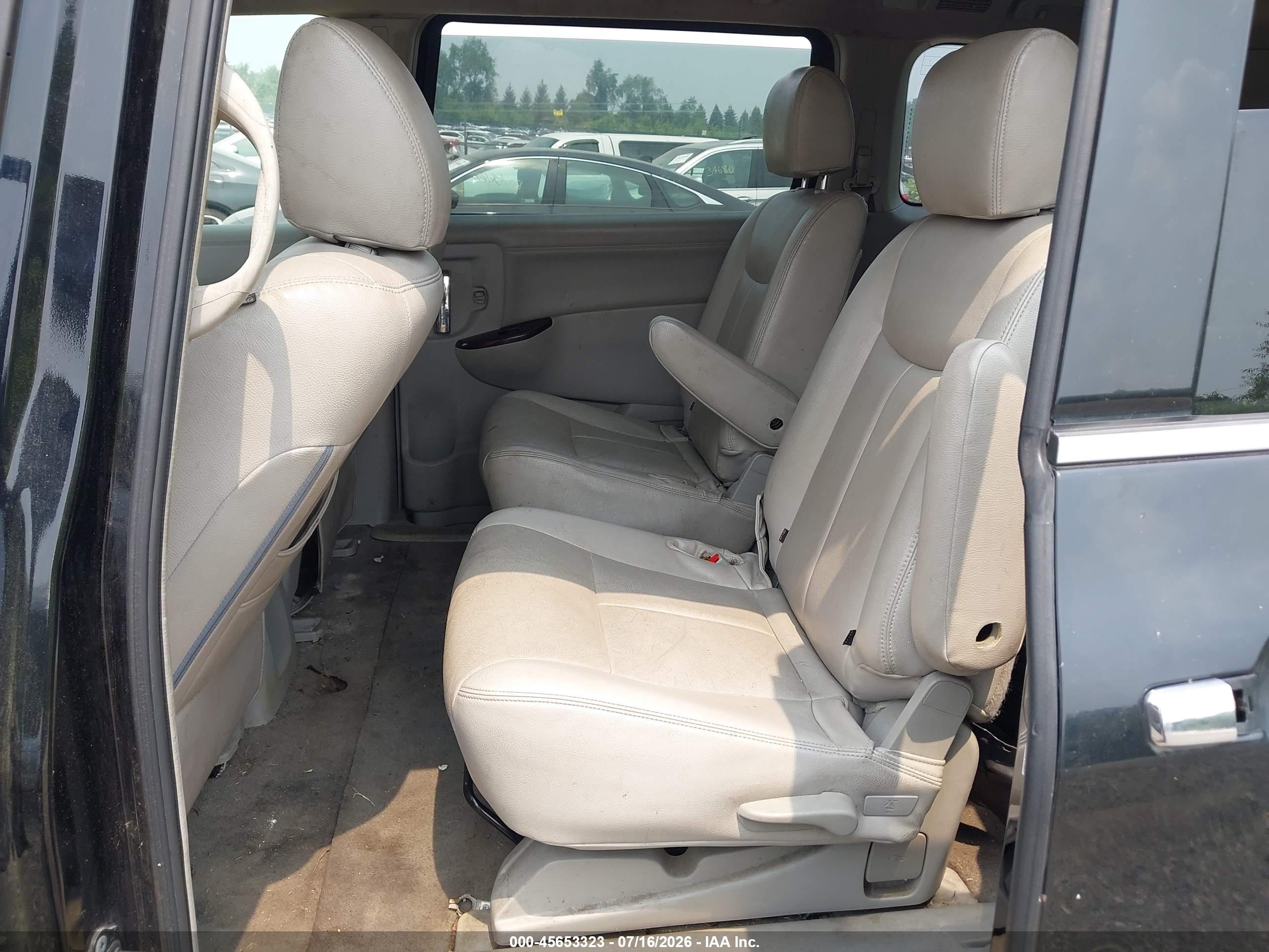 2012 Nissan Quest S Black vin: JN8AE2KP2C9037602