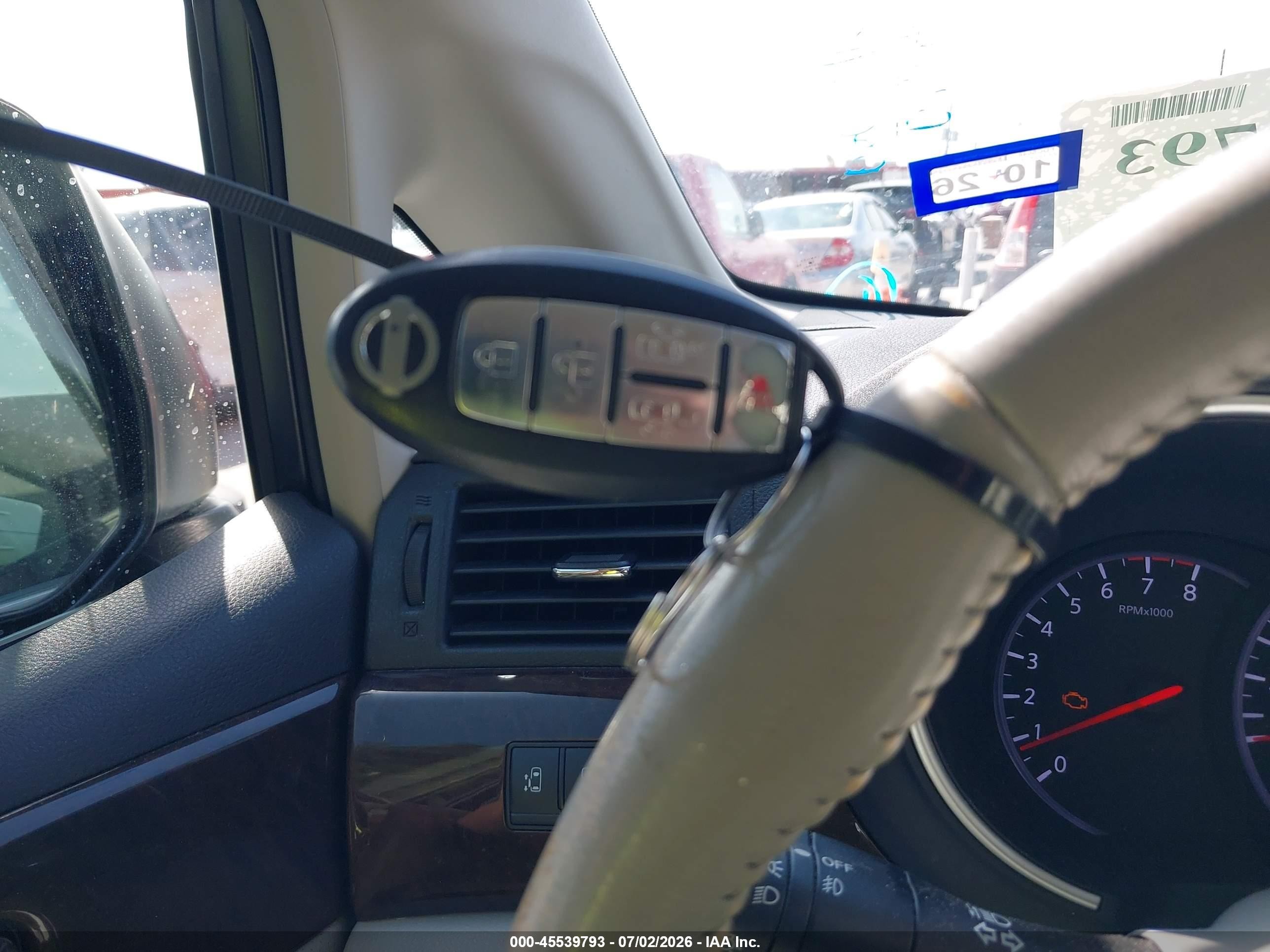 2012 Nissan Quest Sv Silver vin: JN8AE2KP2C9047594