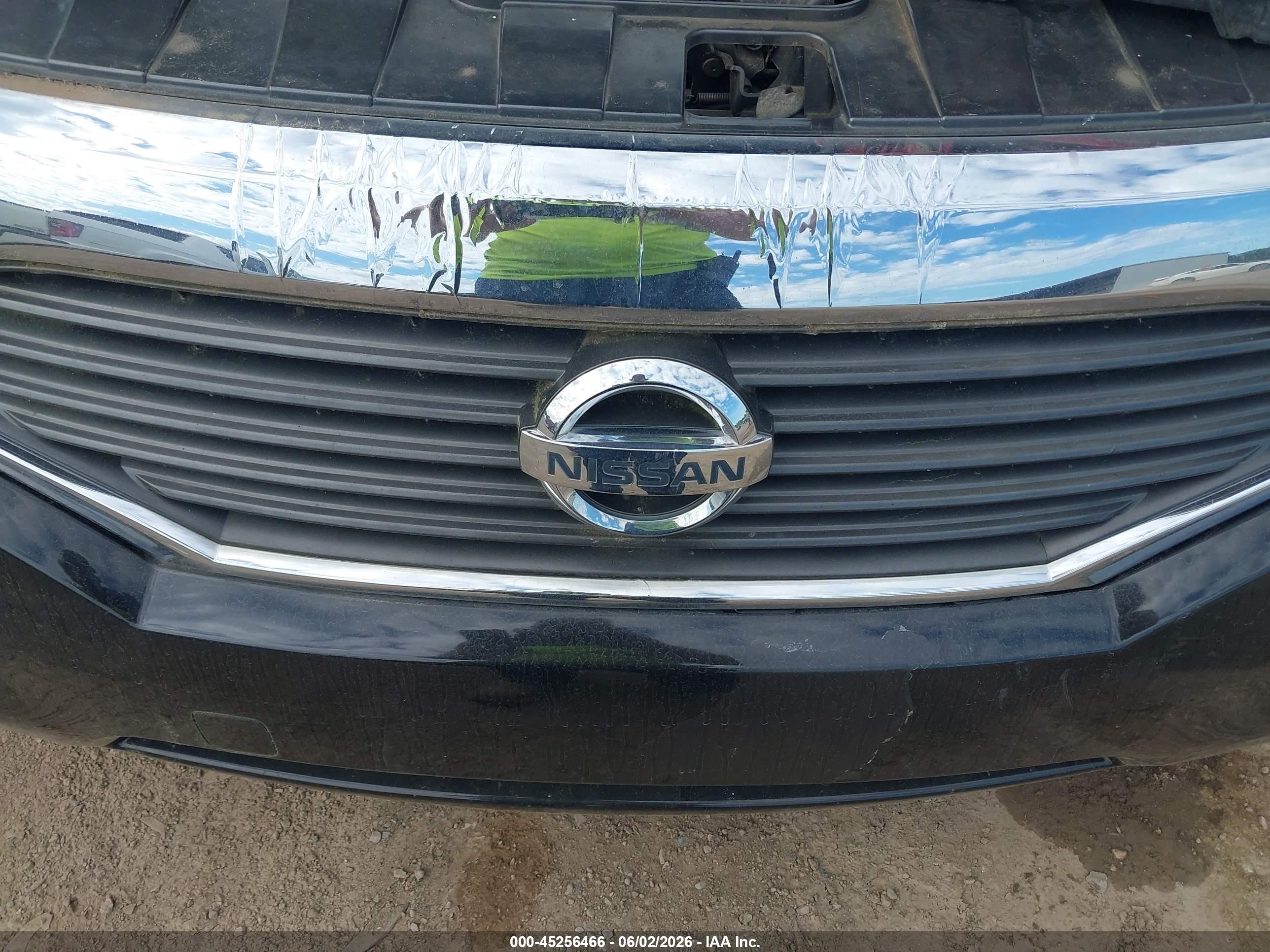 2012 Nissan Quest Le Black vin: JN8AE2KP2C9048096