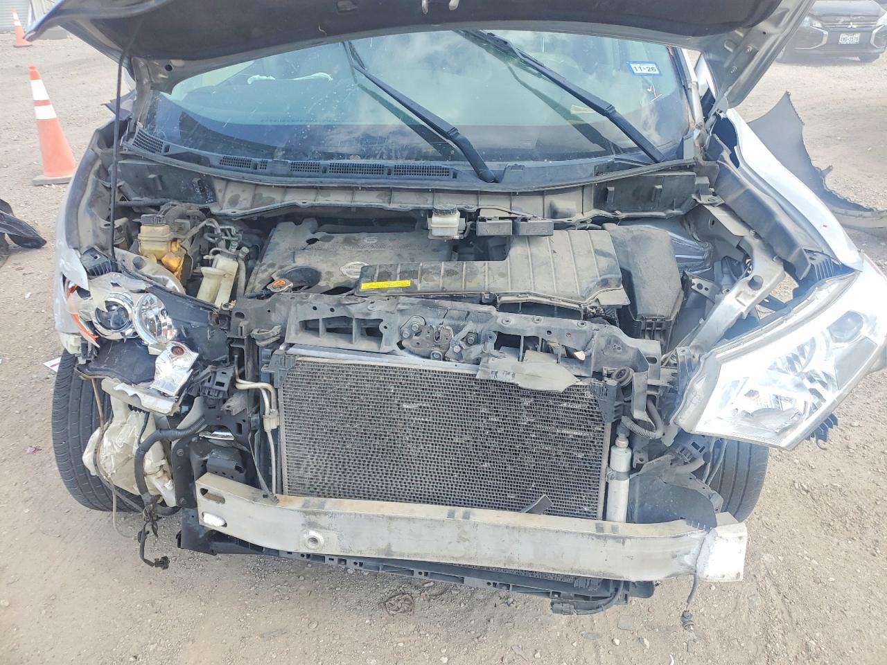 2012 Nissan Quest 3.5 S Silver vin: JN8AE2KP2C9051919