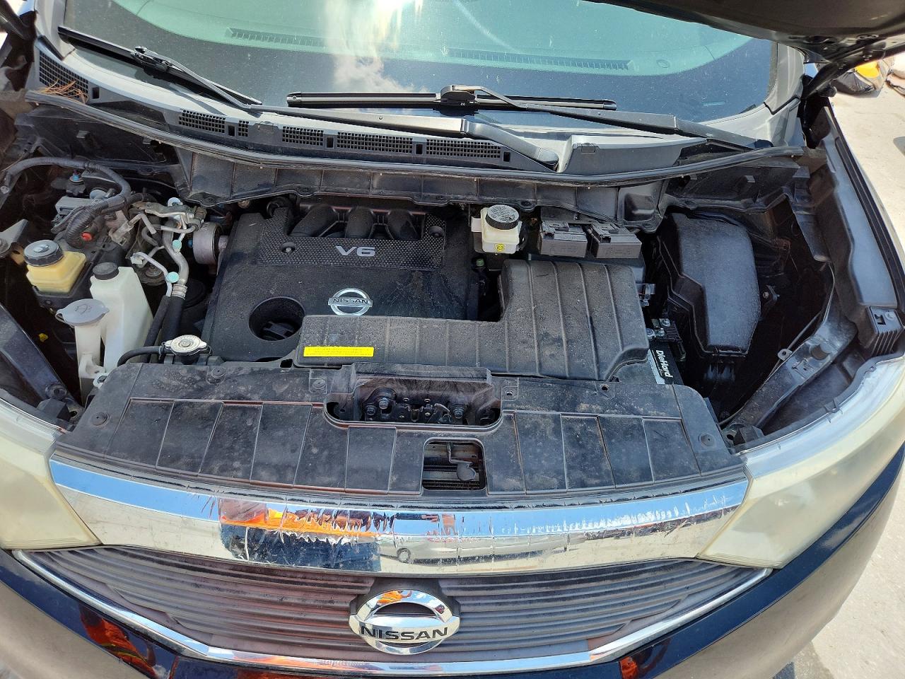 2014 Nissan Quest 3.5 Sv Black vin: JN8AE2KP2E9102712