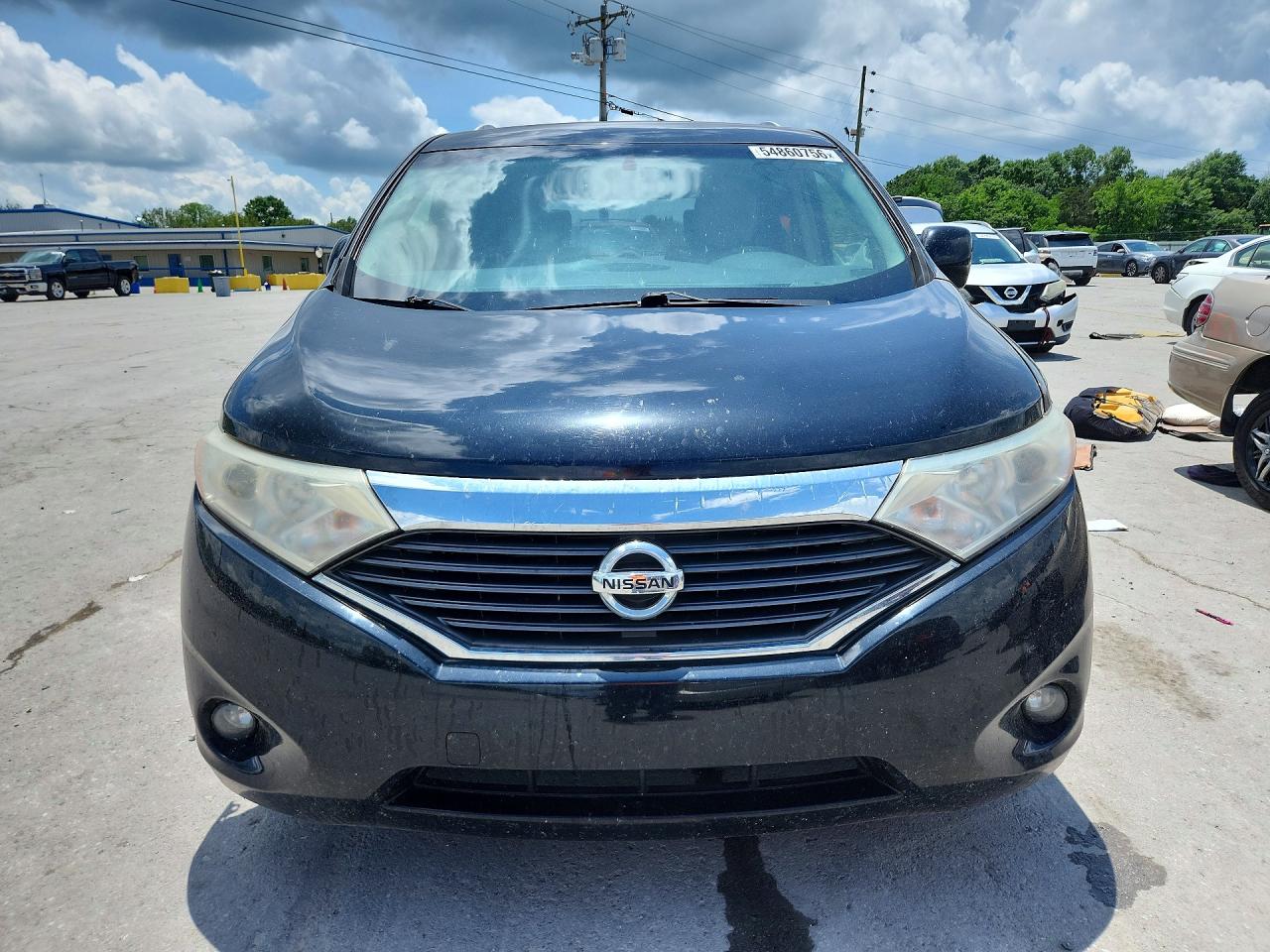 2014 Nissan Quest 3.5 Sv Black vin: JN8AE2KP2E9102712